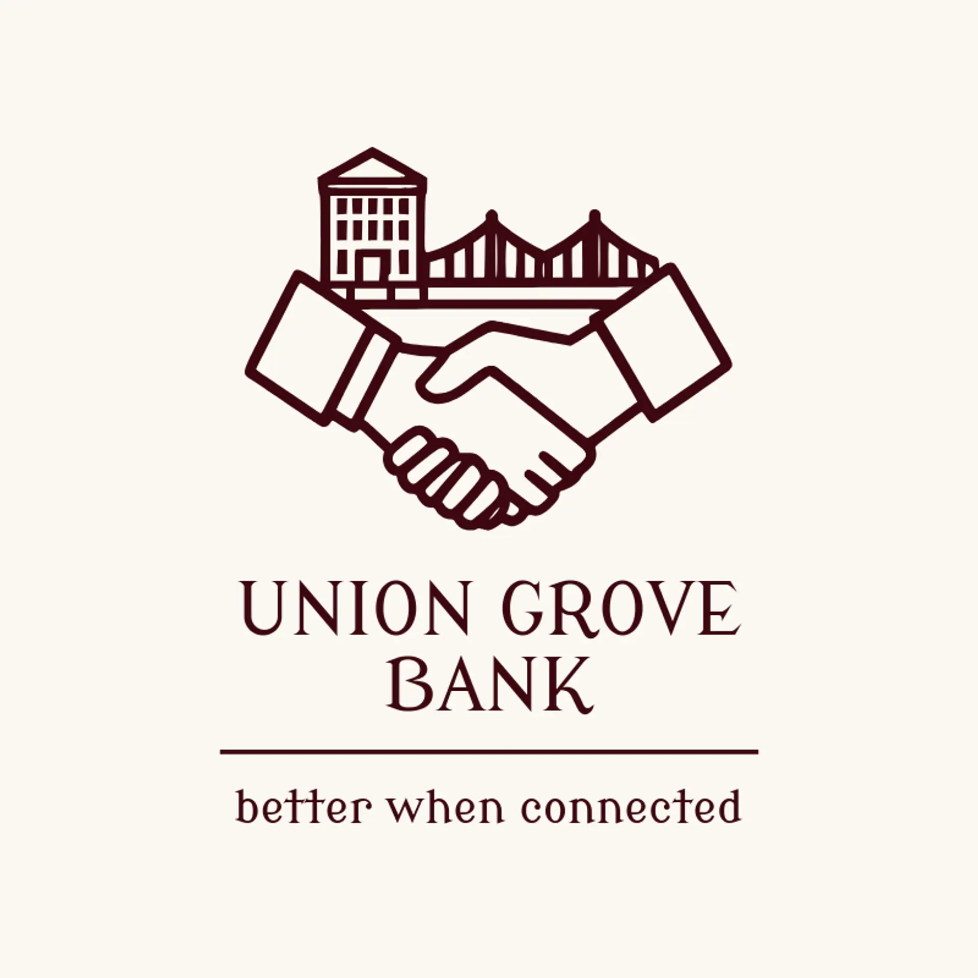 Union Grove Bank logo for bank