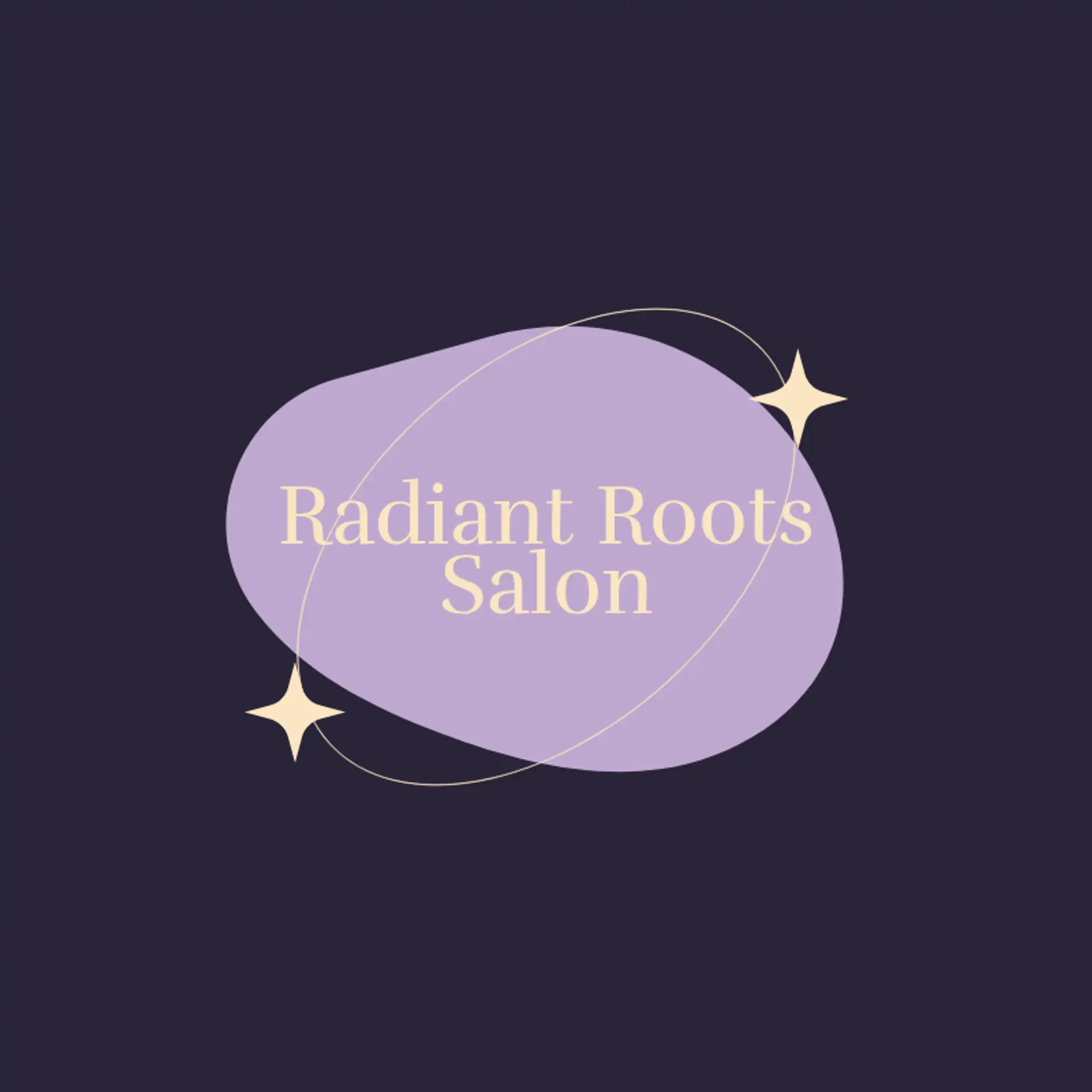 Glow Studio logo for hair and nail salon