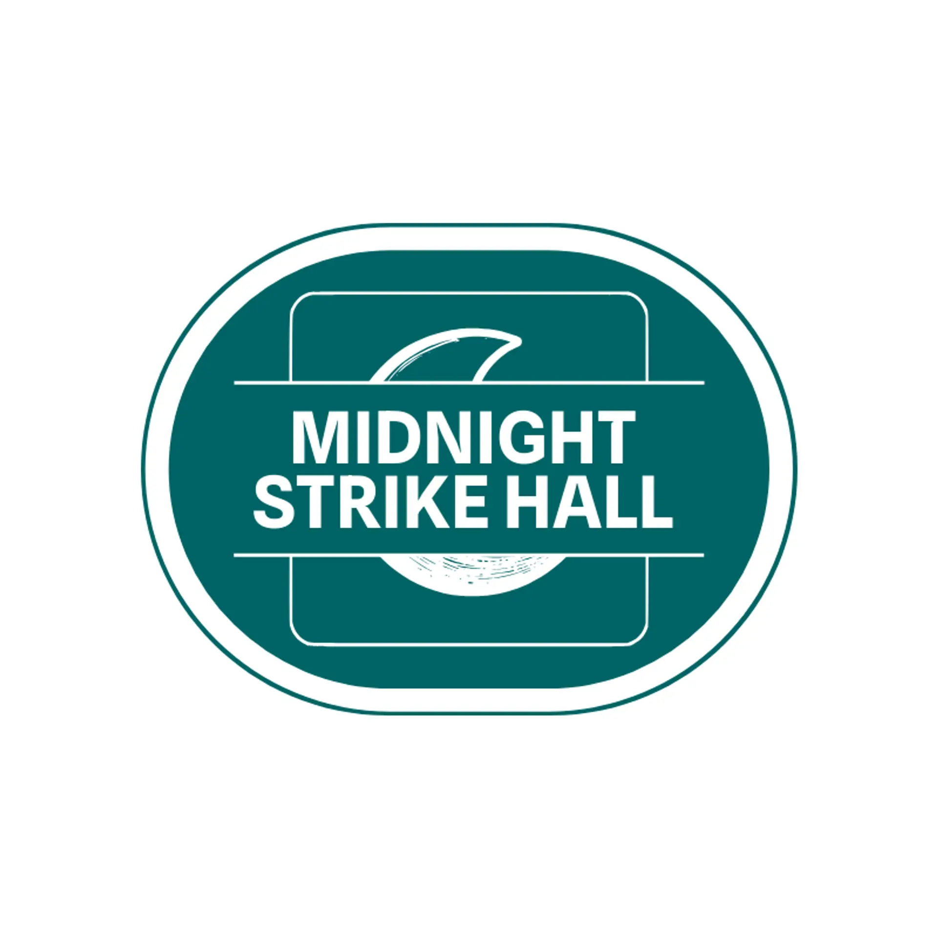 Midnight Strike Hall logo for bowling