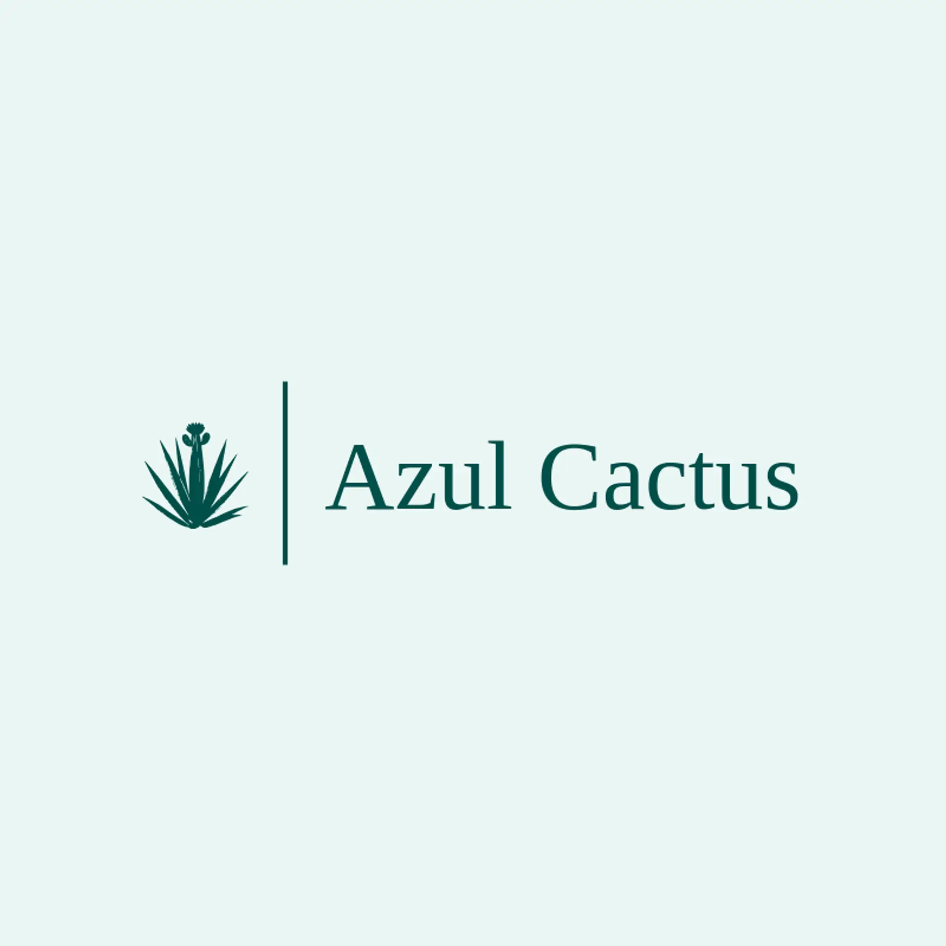 Azul Cactus logo for tequila