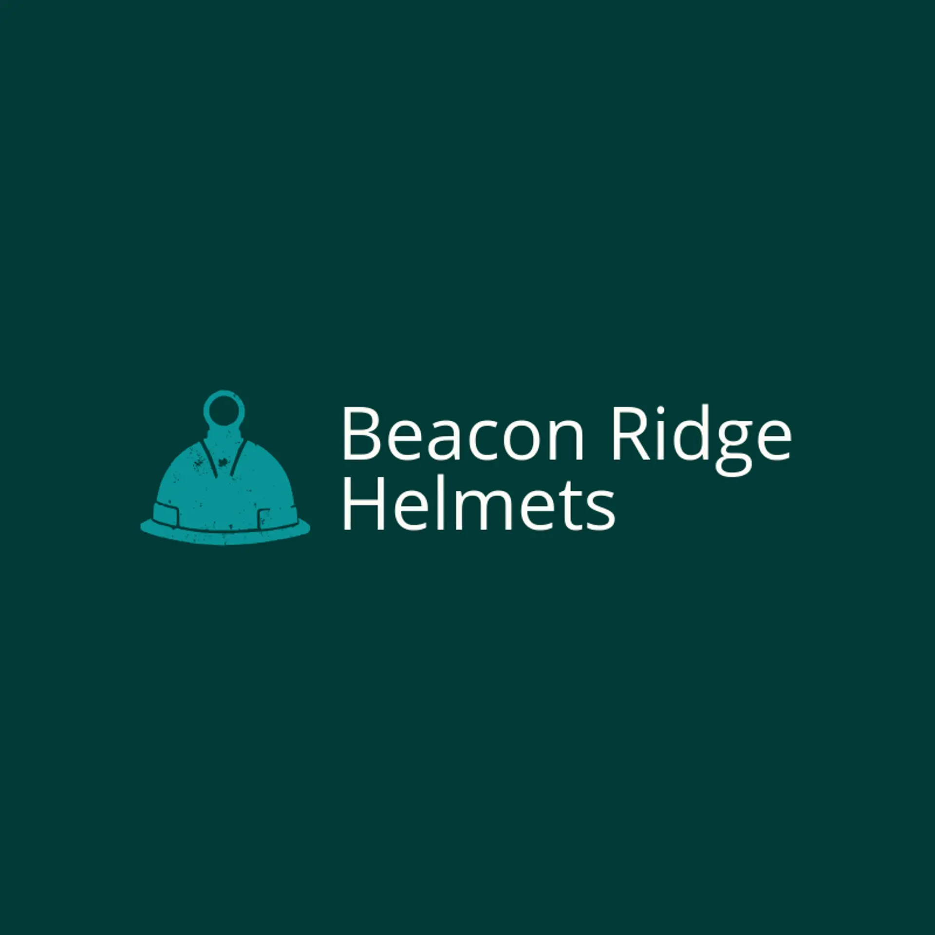 Beacon Ridge Helmets logo for helmet