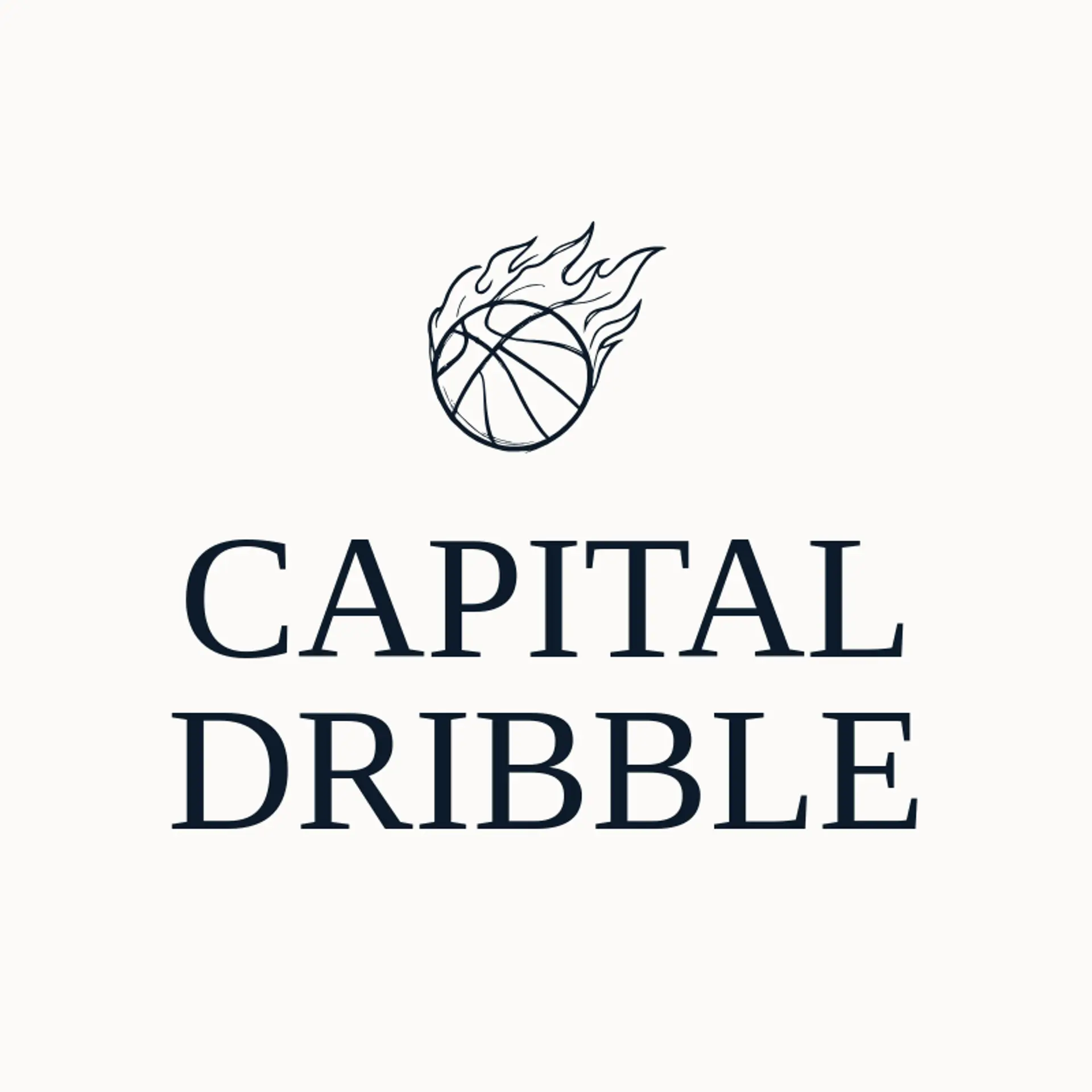 Capital Dribble logo for basketball team