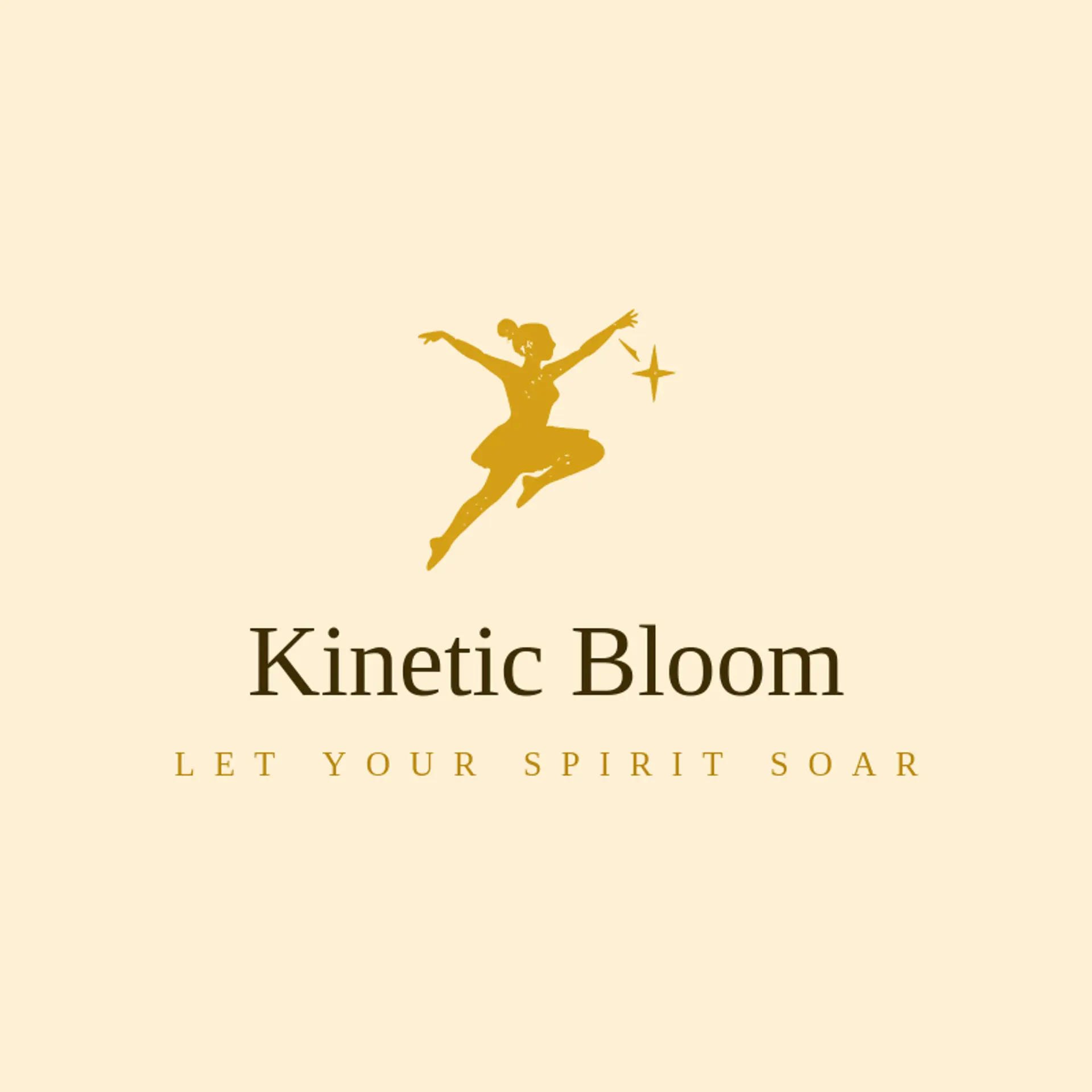 Kinetic Bloom logo for dancer