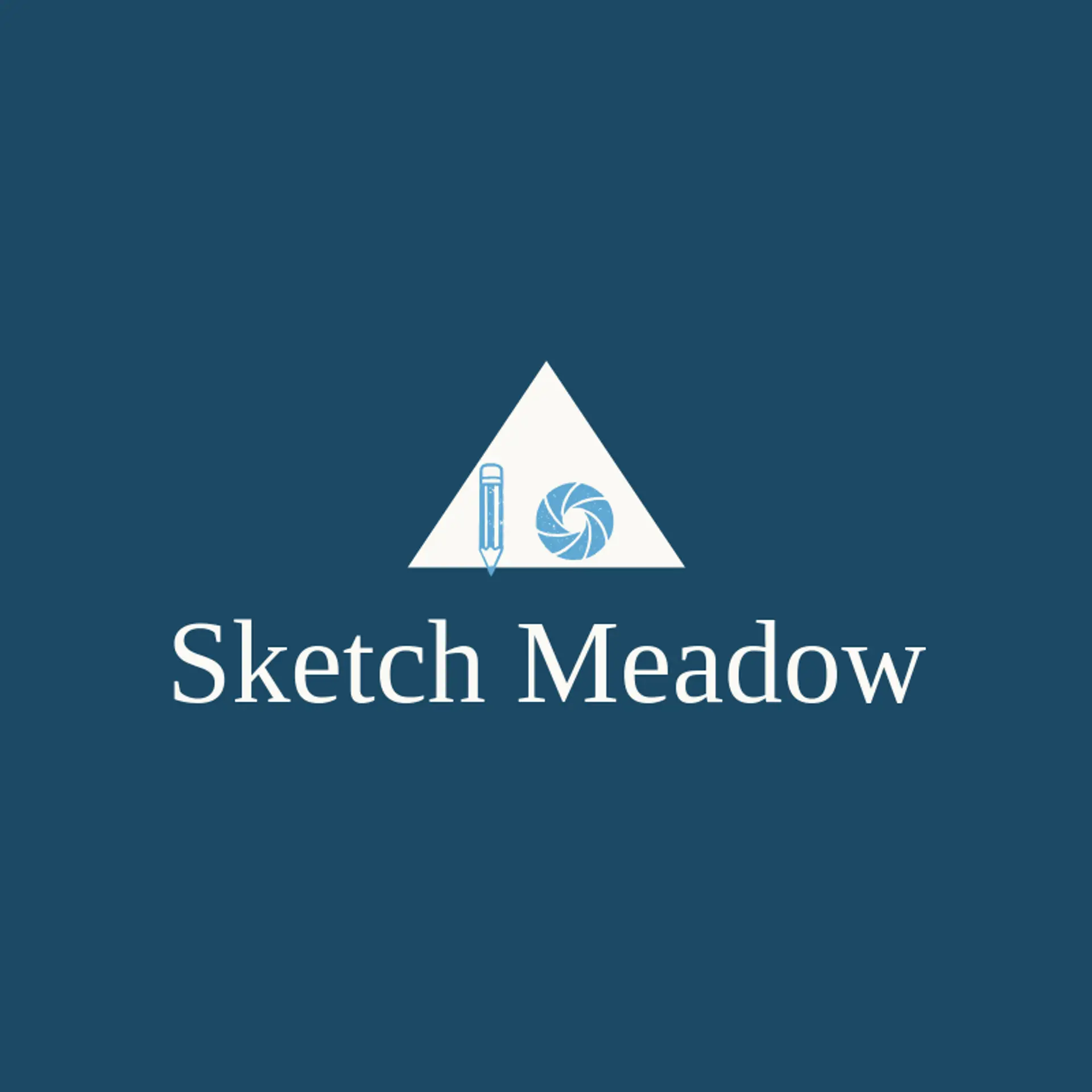 Sketch Meadow logo for graphic designer