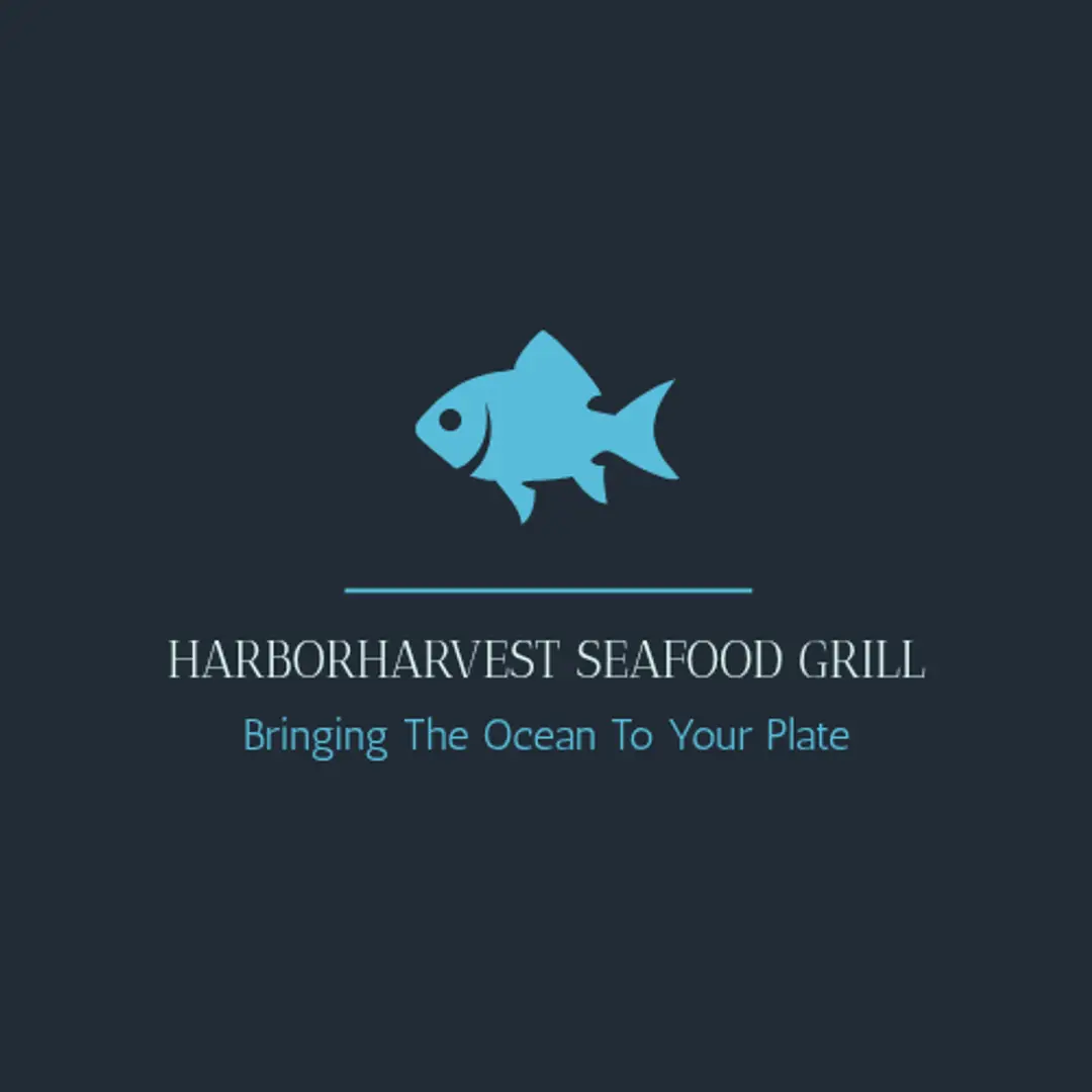 Blue Harbor Seafood logo for seafood restaurant