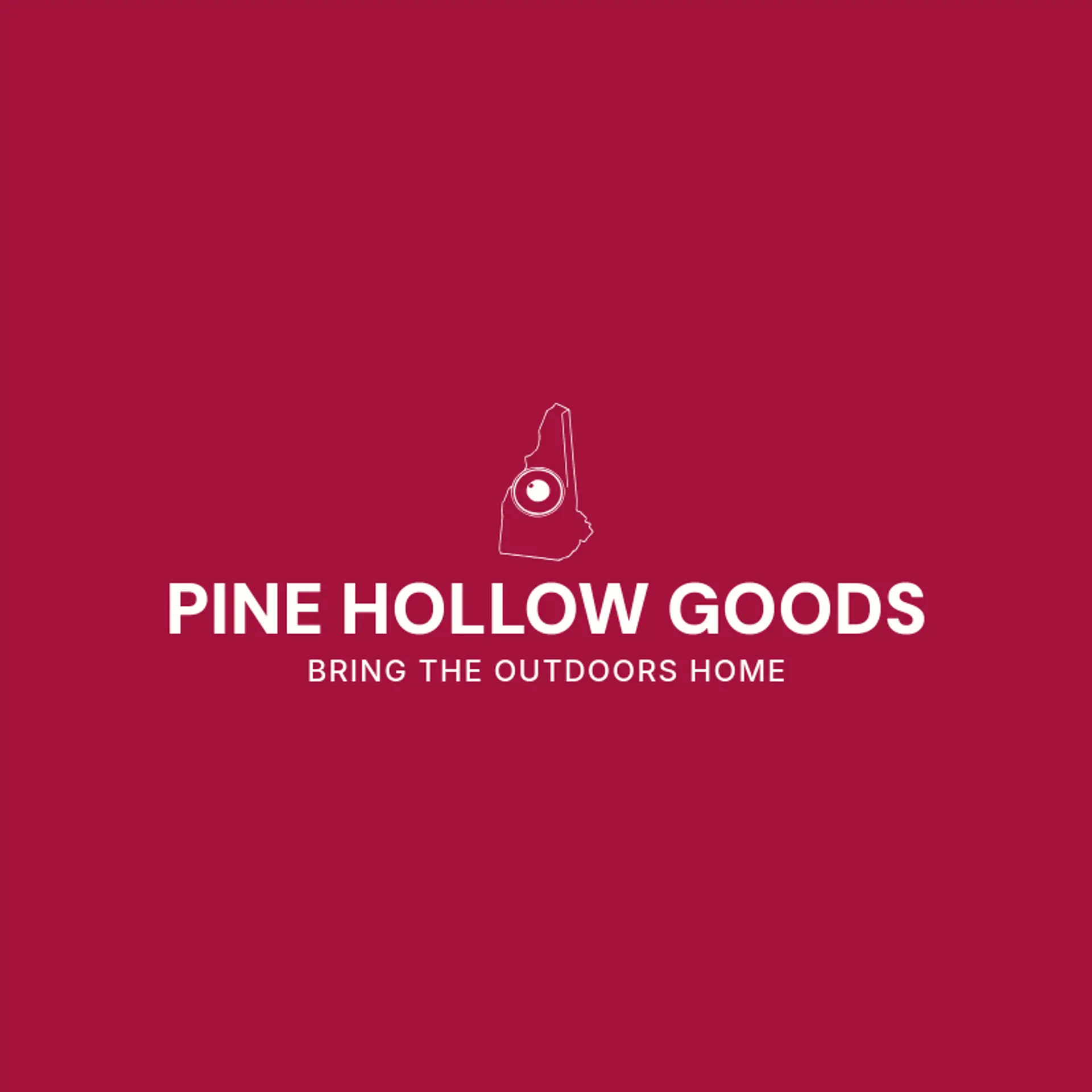 Pine Hollow Goods logo for new hampshire