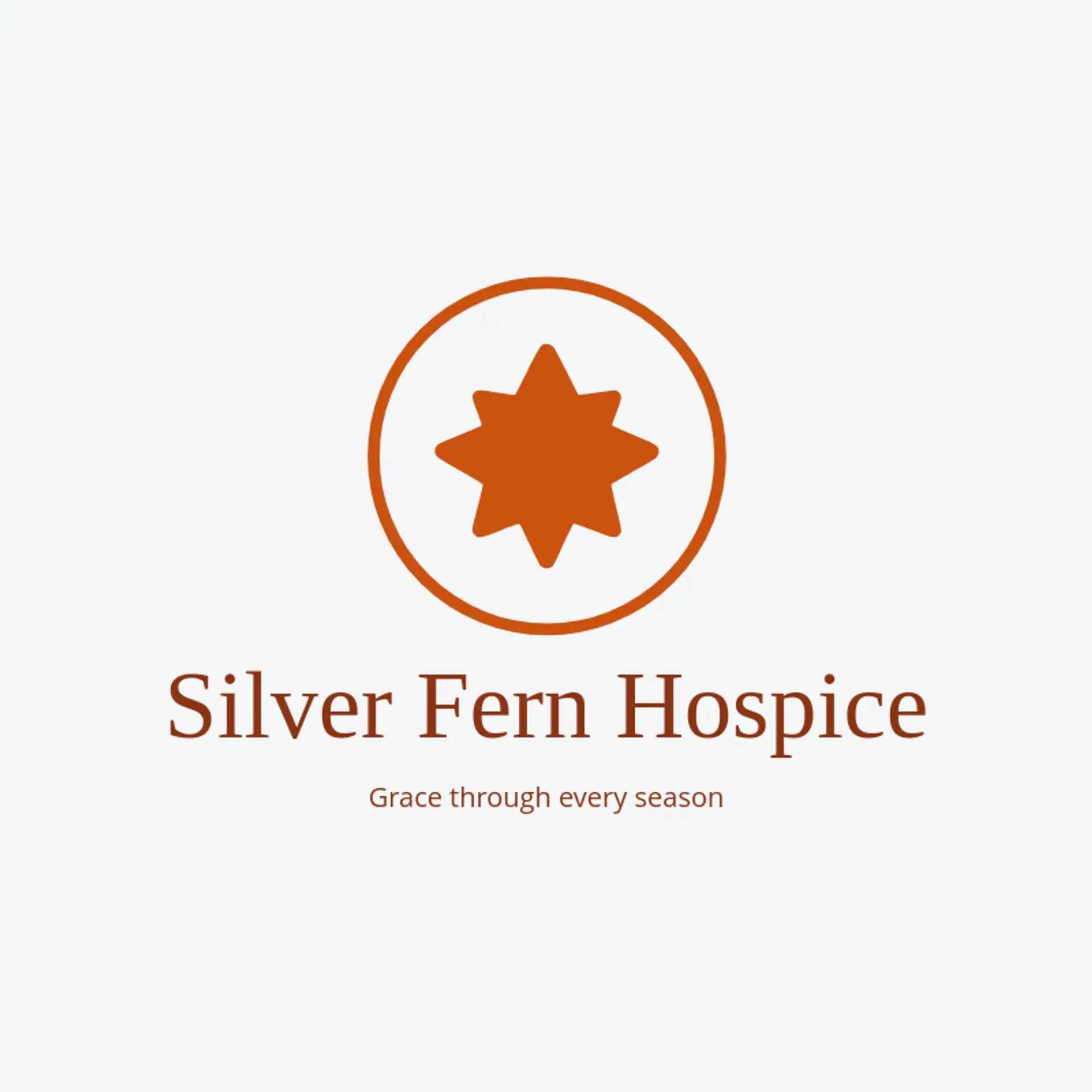 Silver Fern Hospice logo for hospice