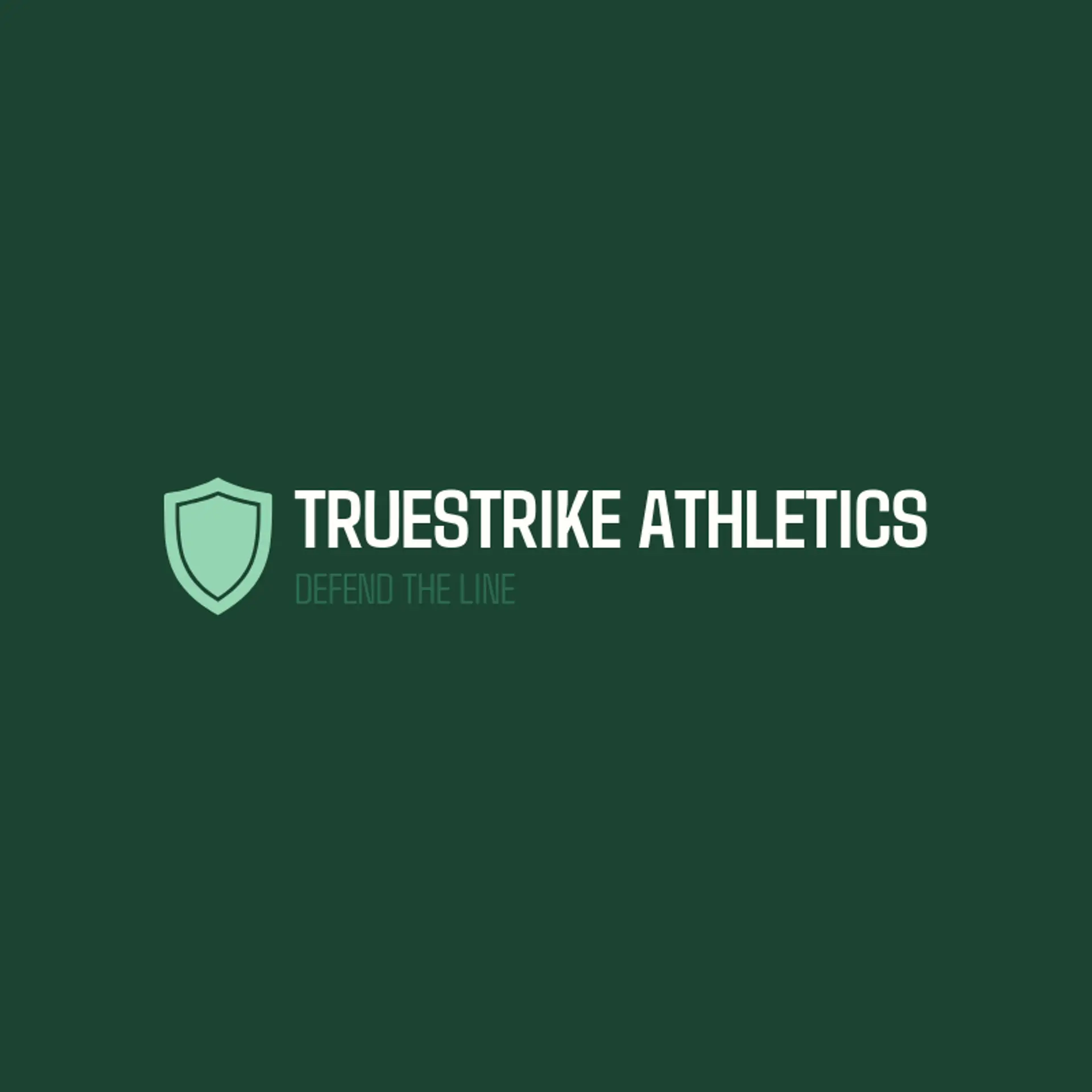 Truestrike Athletics logo for shield