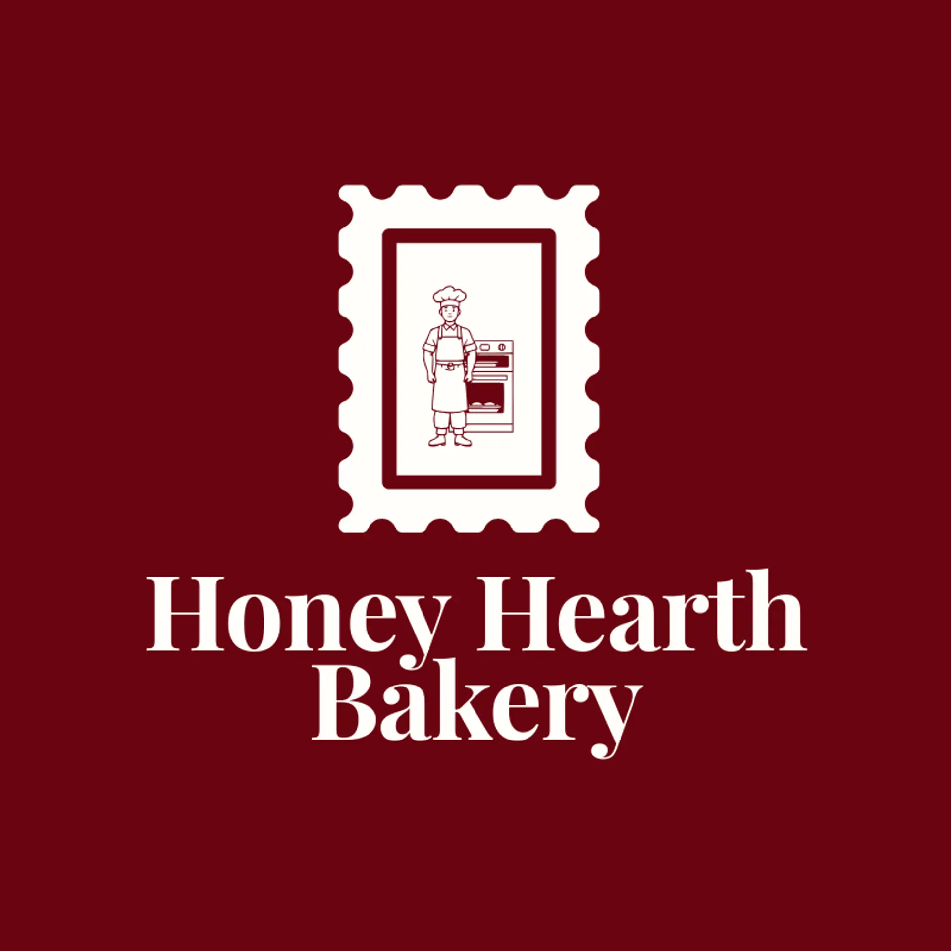 Honey Hearth Bakery logo for baker