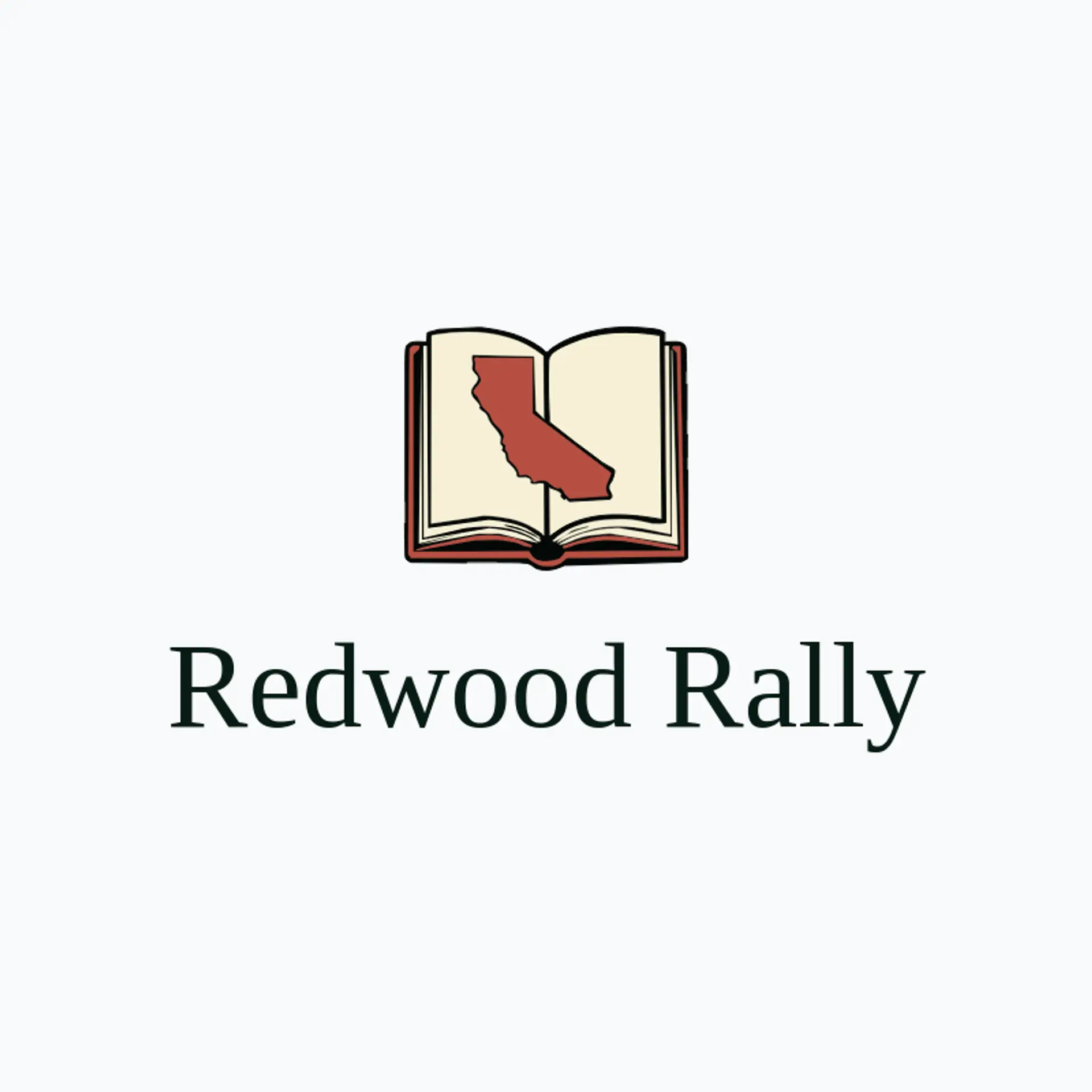 Redwood Rally logo for california