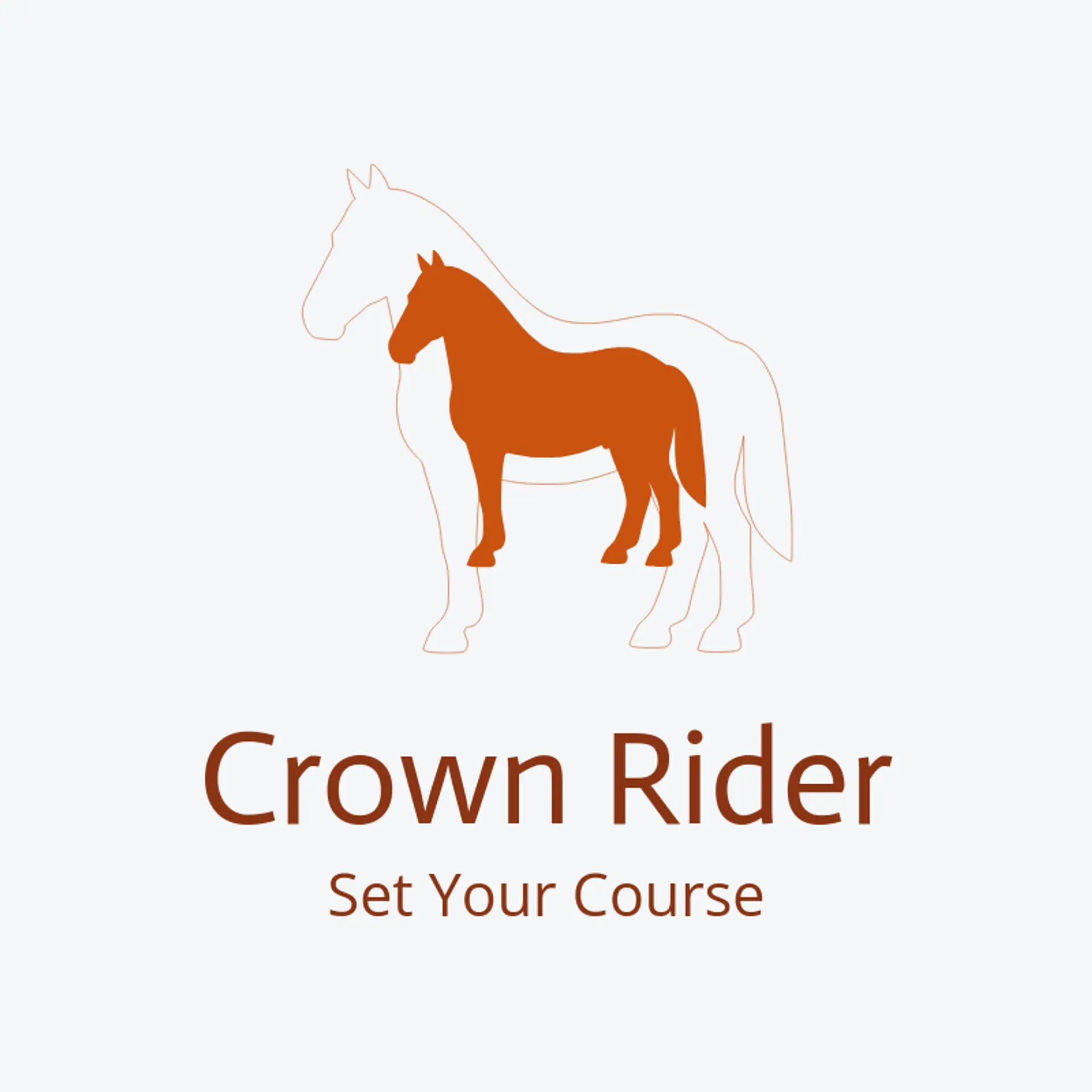 Crown Rider logo for prince