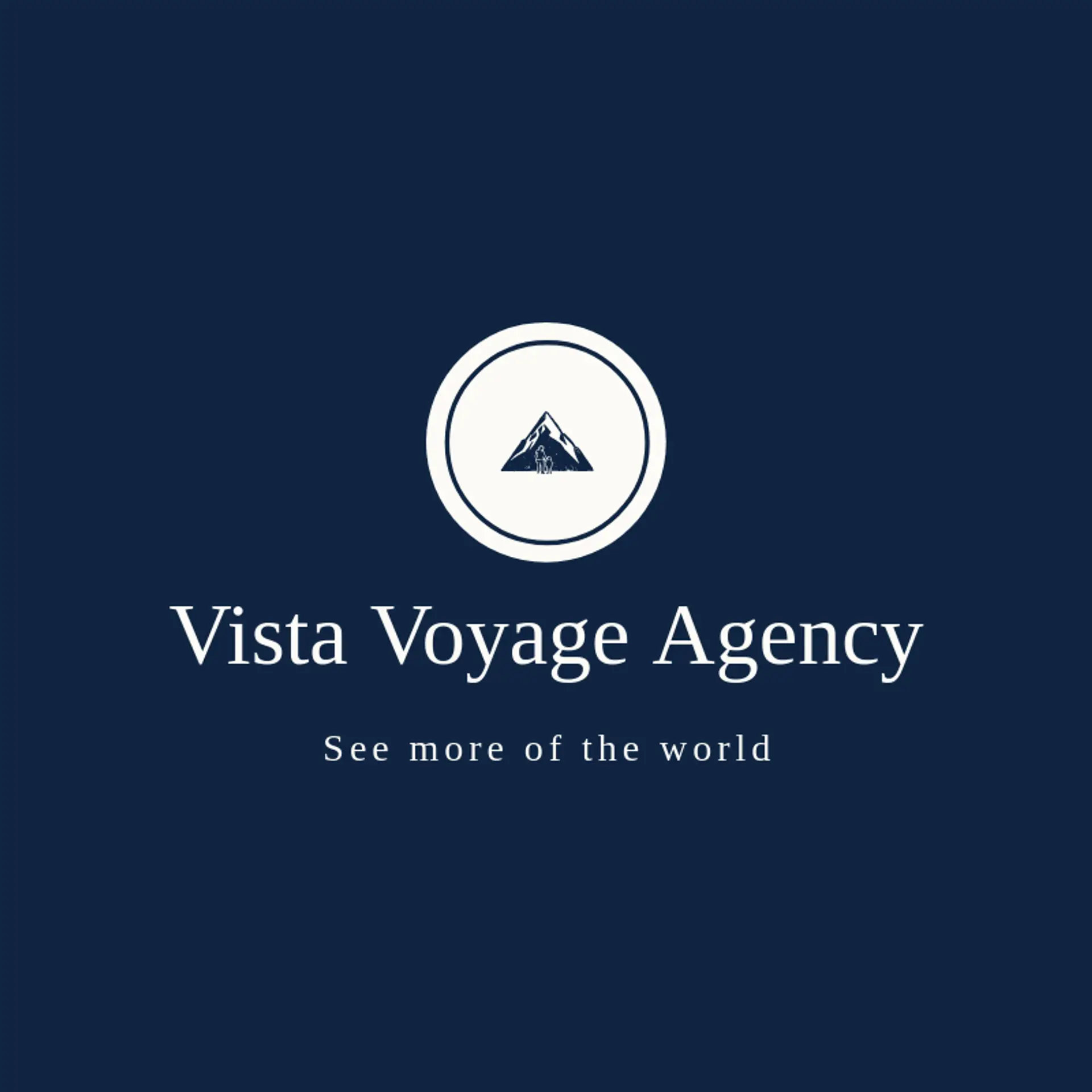 Vista Voyage Agency logo for travel agent