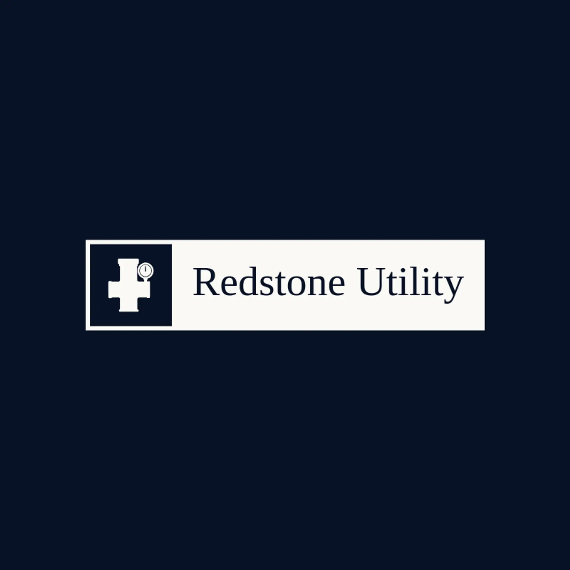 Redstone Utility logo for infrastructure