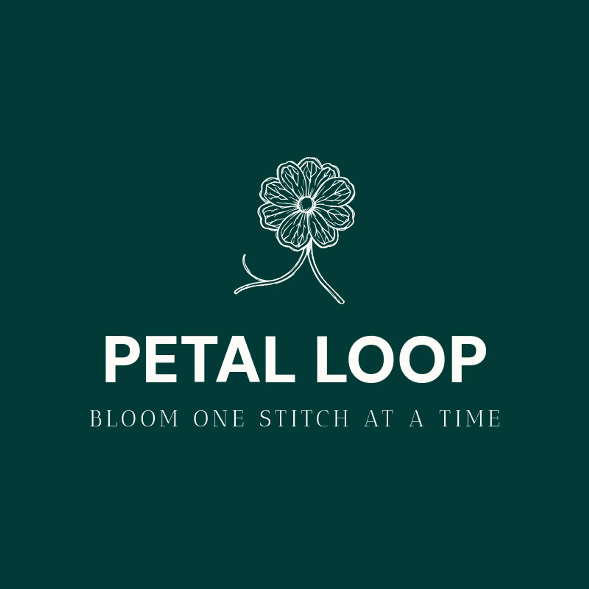 Petal Loop logo for crochet