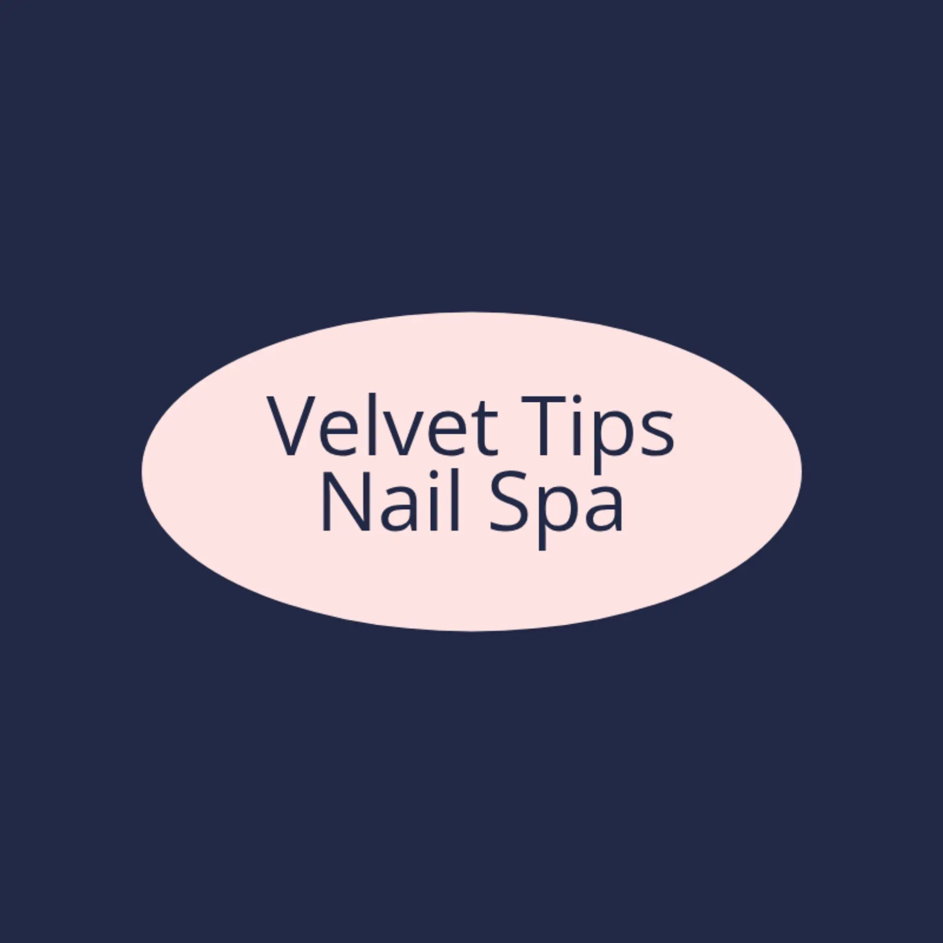 Velvet Tips Nail Spa logo for nail spa
