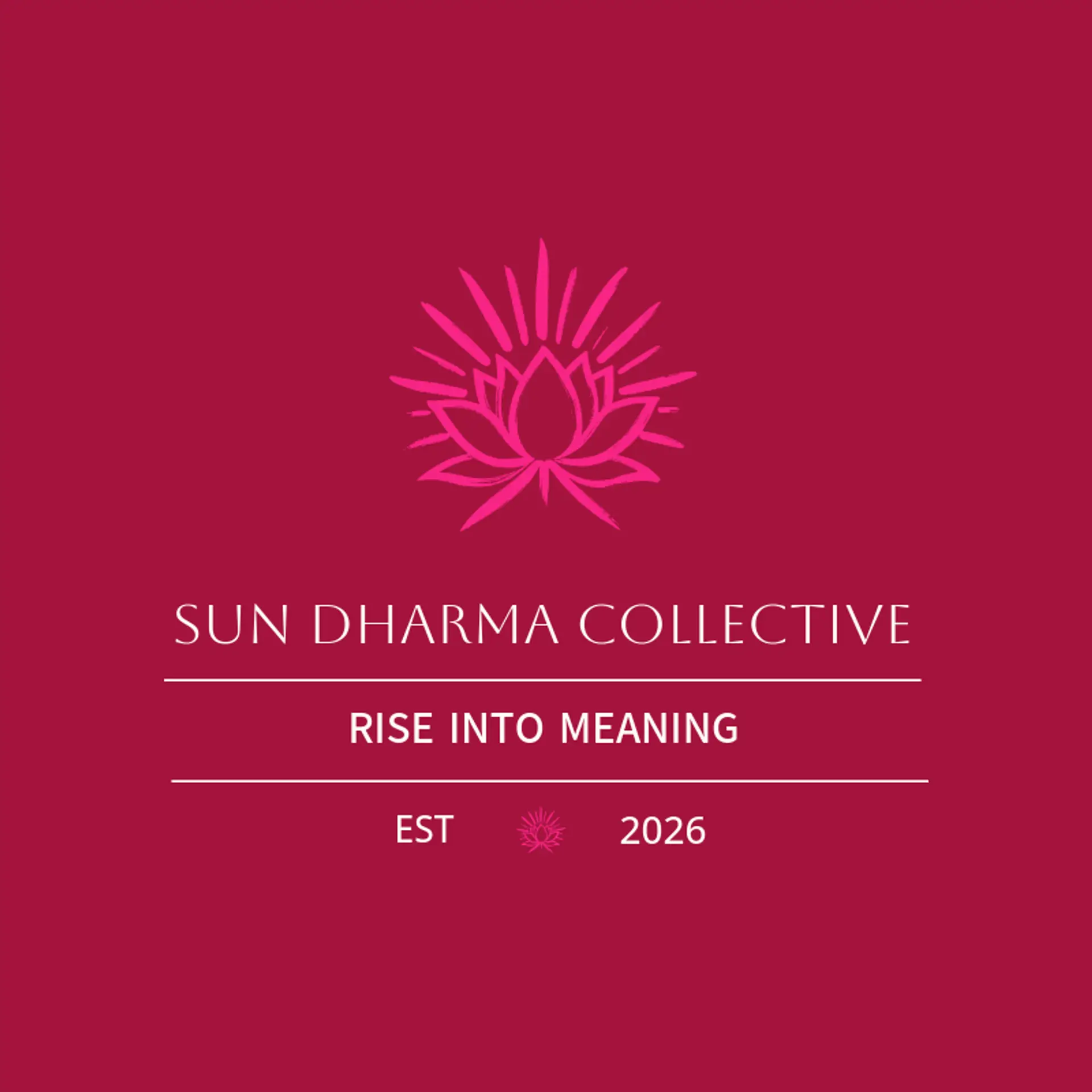 Sun Dharma Collective logo for hindu