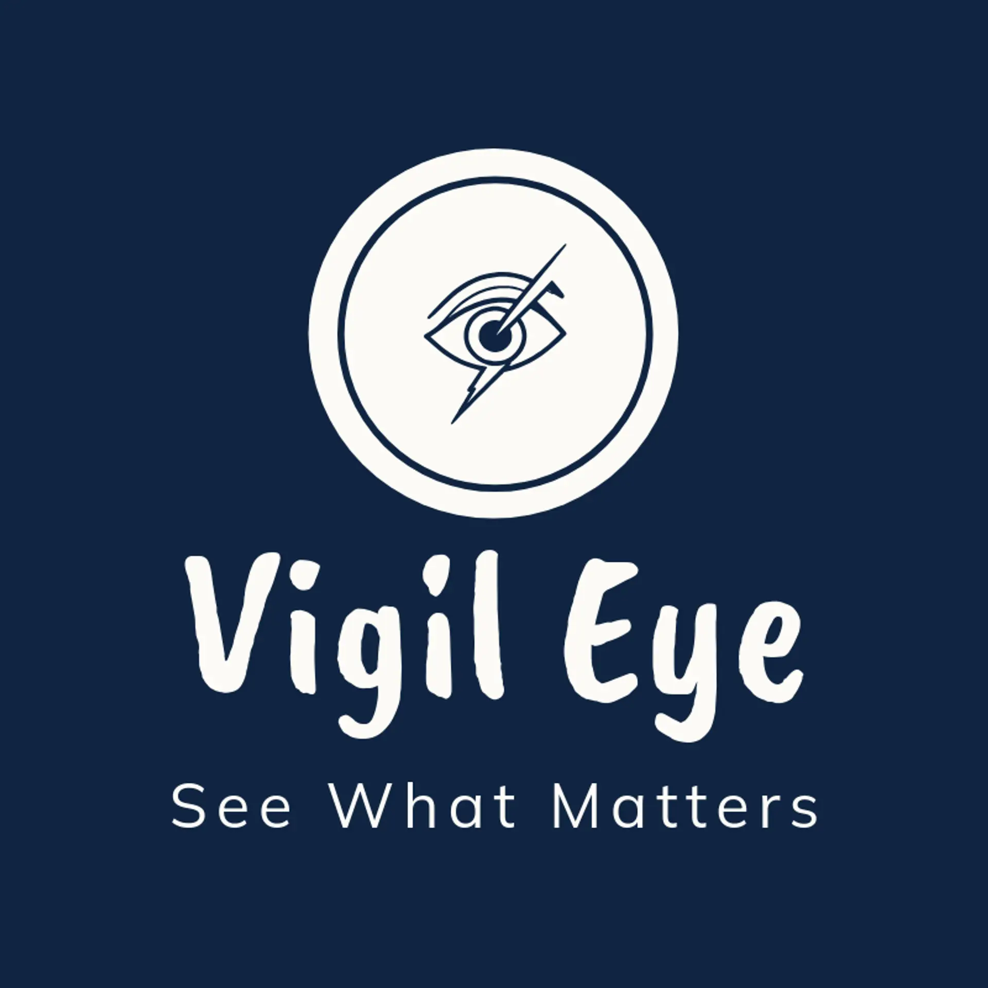 Vigil Eye logo for danger