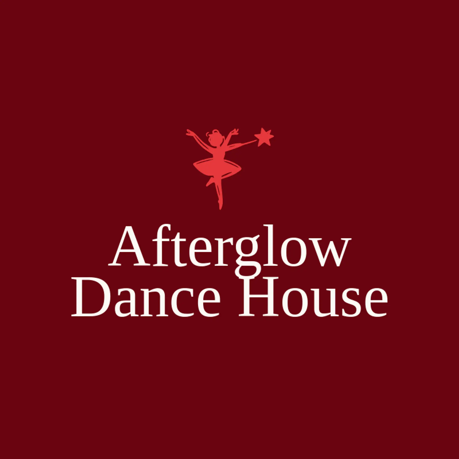 Afterglow Dance House logo for dance studio