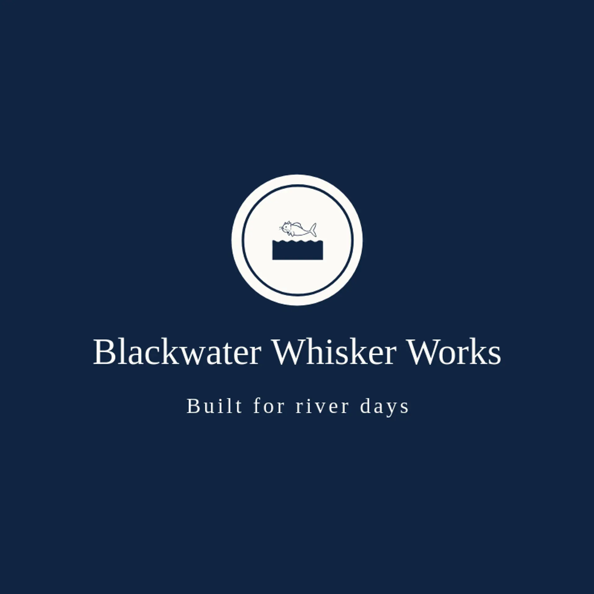 Blackwater Whisker Works logo for catfish