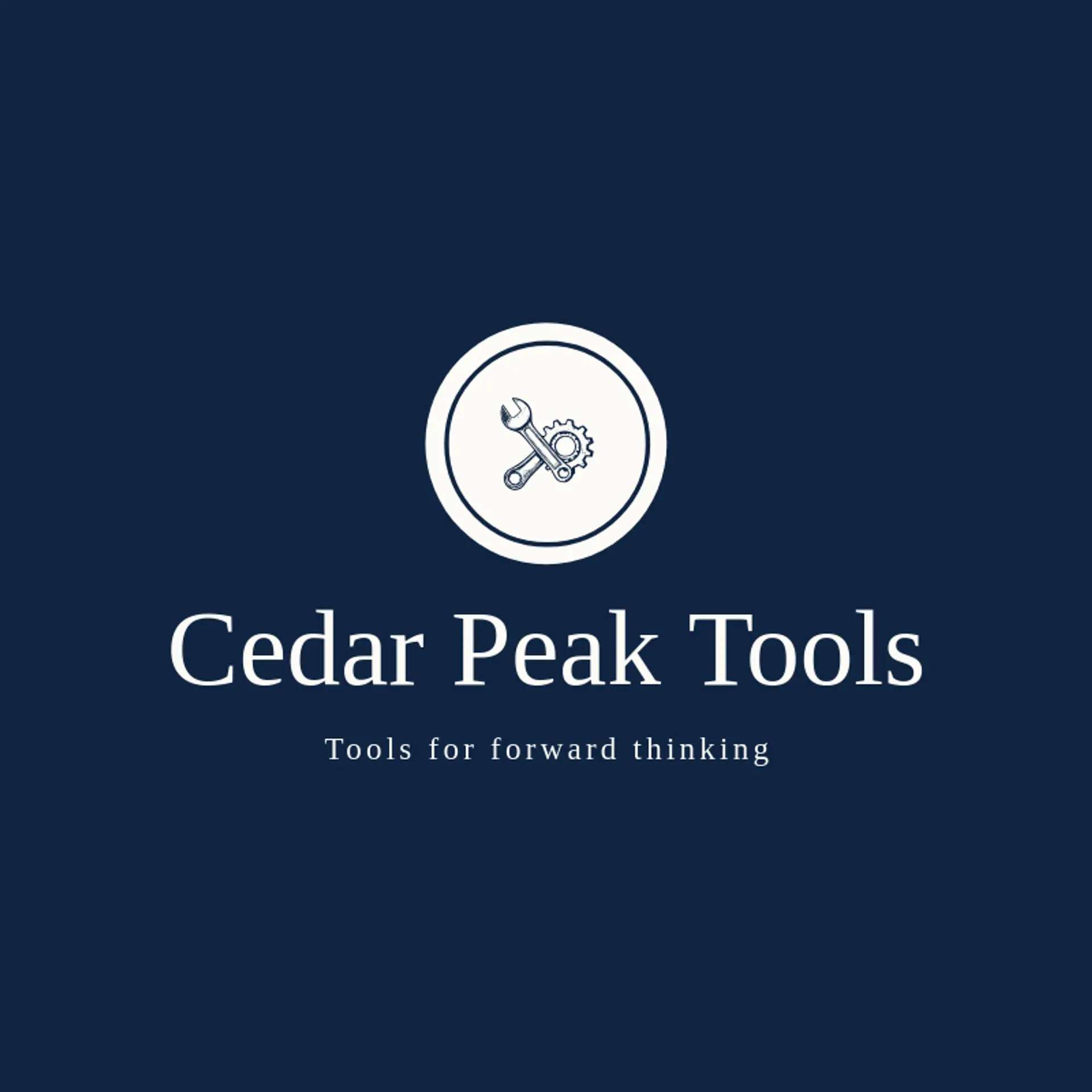 Cedar Peak Tools logo for manufacturing