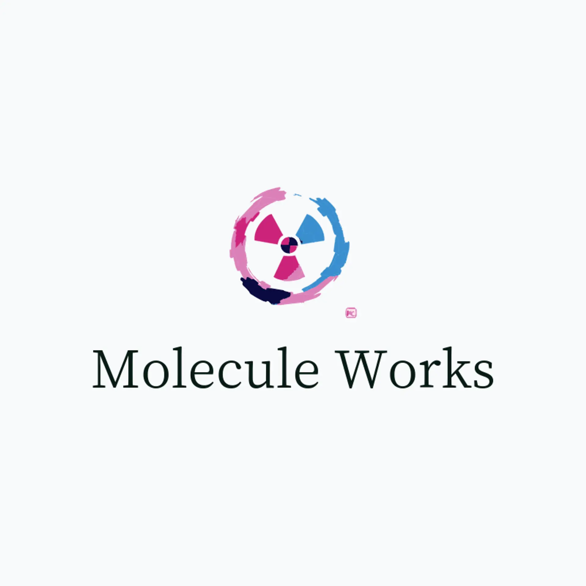 Molecule Works logo for atomic
