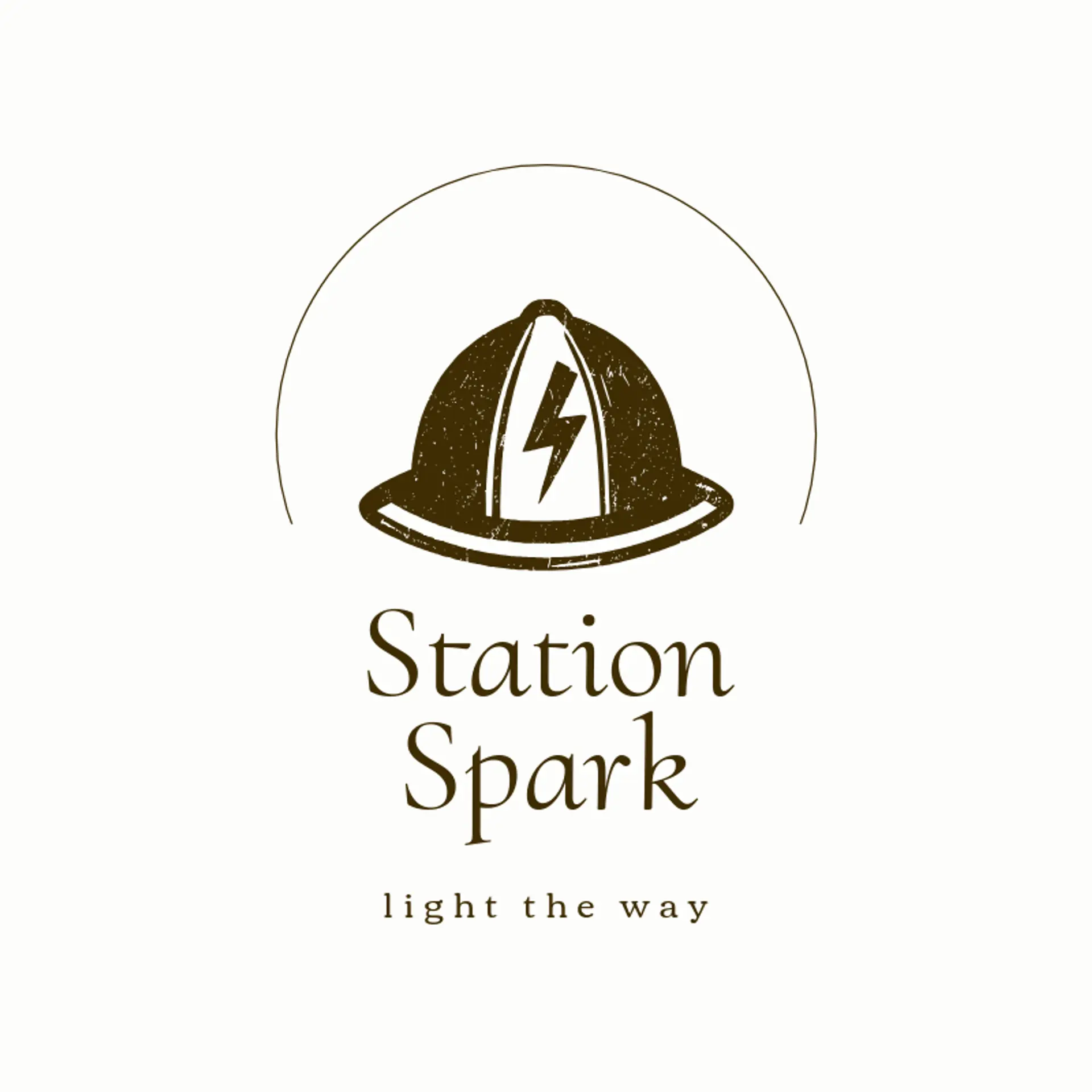 Station Spark logo for firefighter