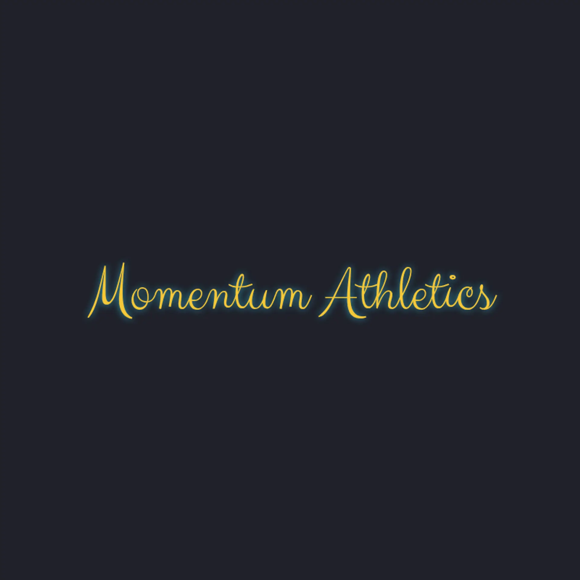 Momentum Athletics logo for sports