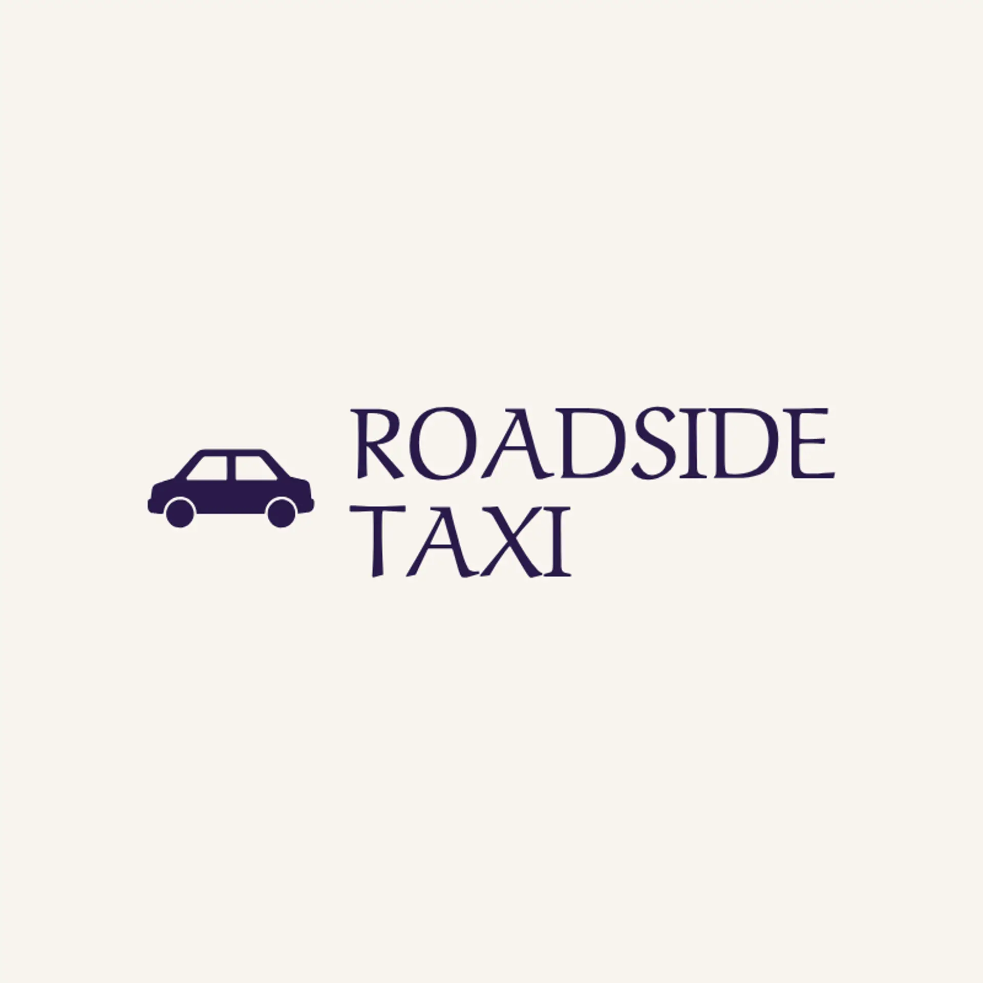 Roadside Taxi logo for taxi