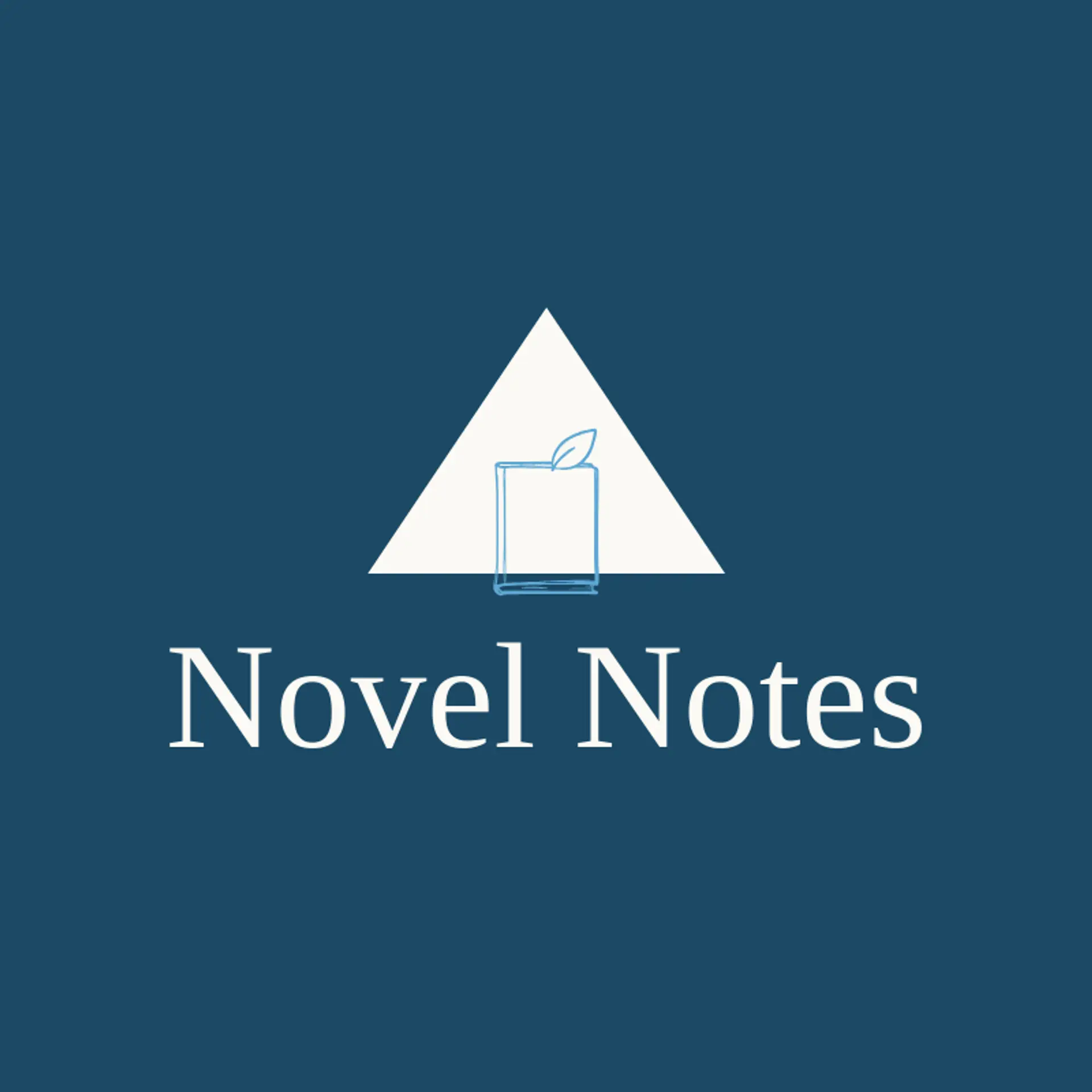 Novel Notes logo for book club