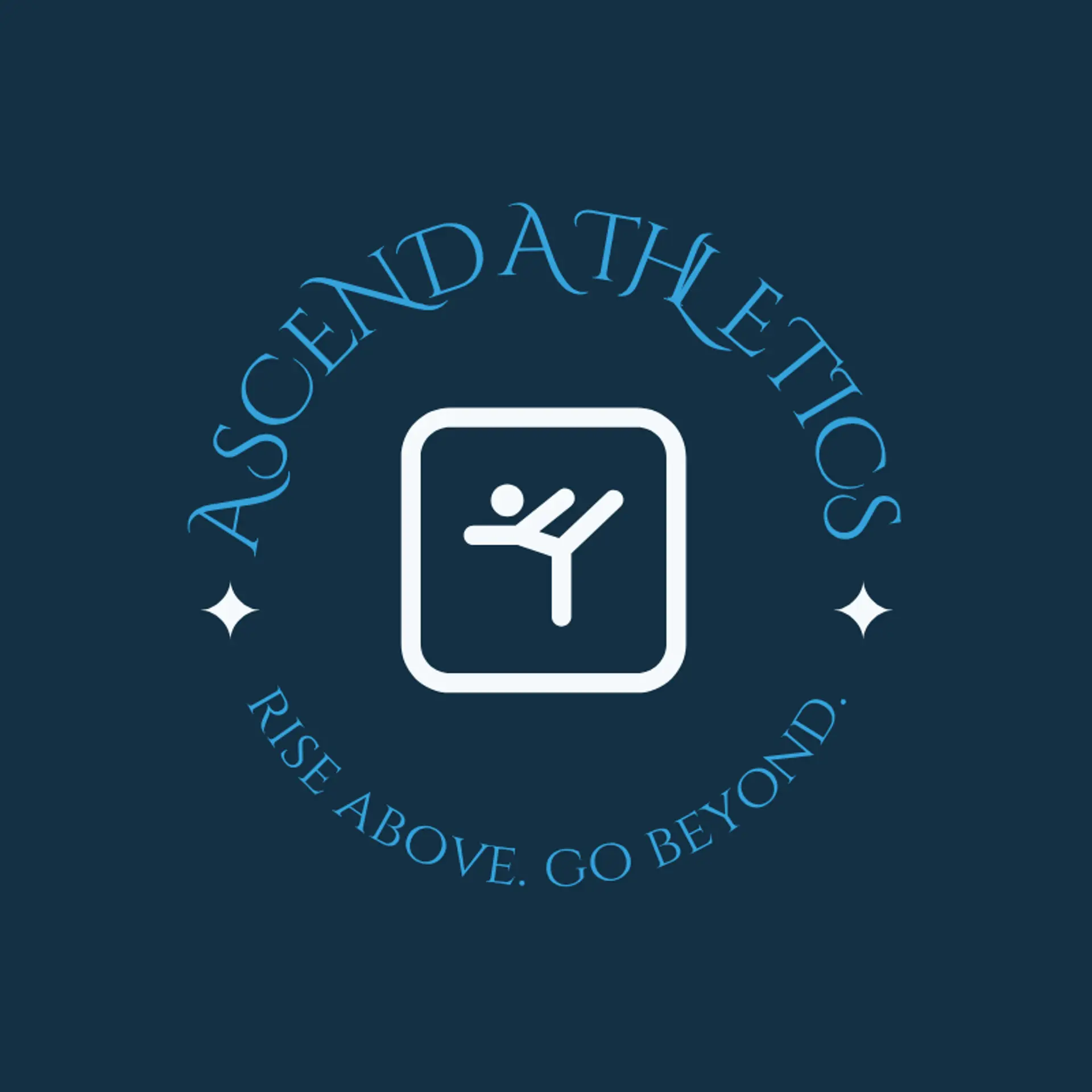 Pursuit Athletics logo for sports brand