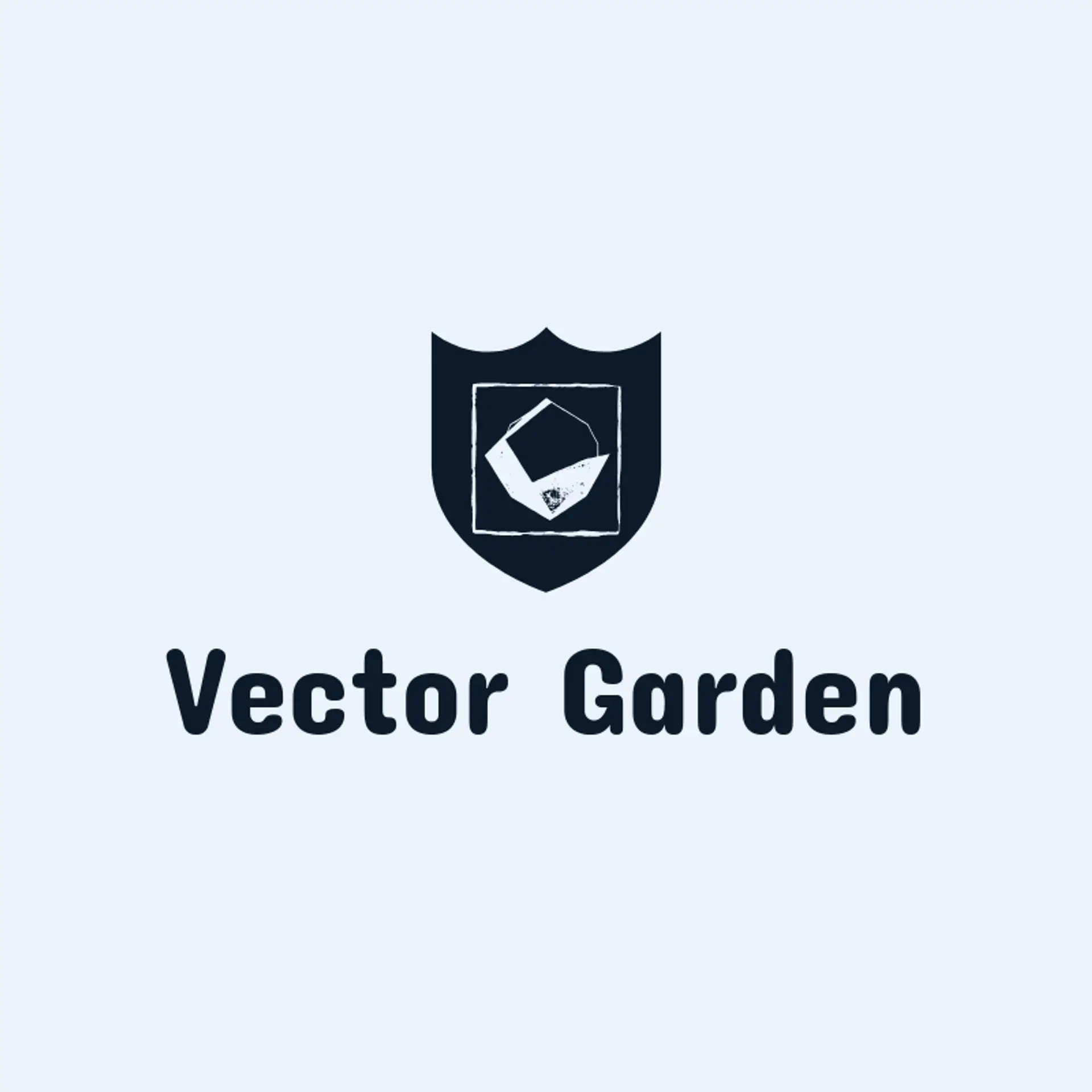 Vector Garden logo for polygon