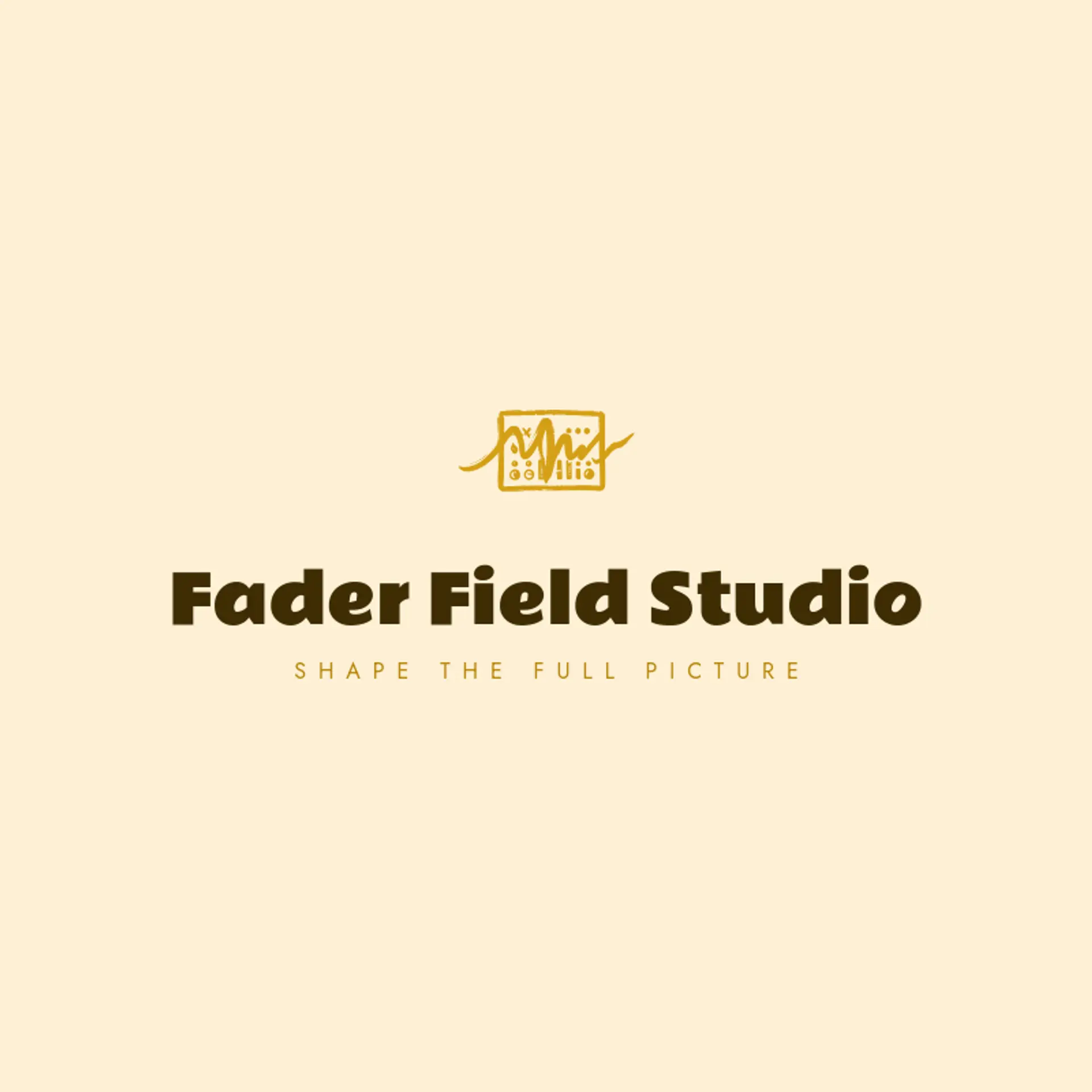 Fader Field Studio logo for studio