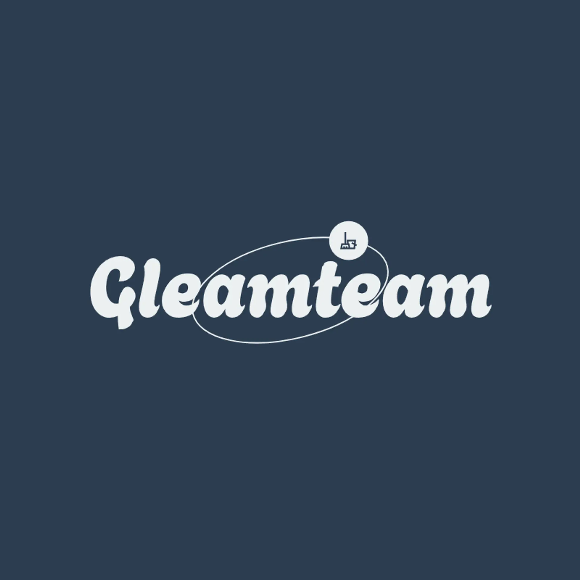 GleamTeam logo for cleaning services