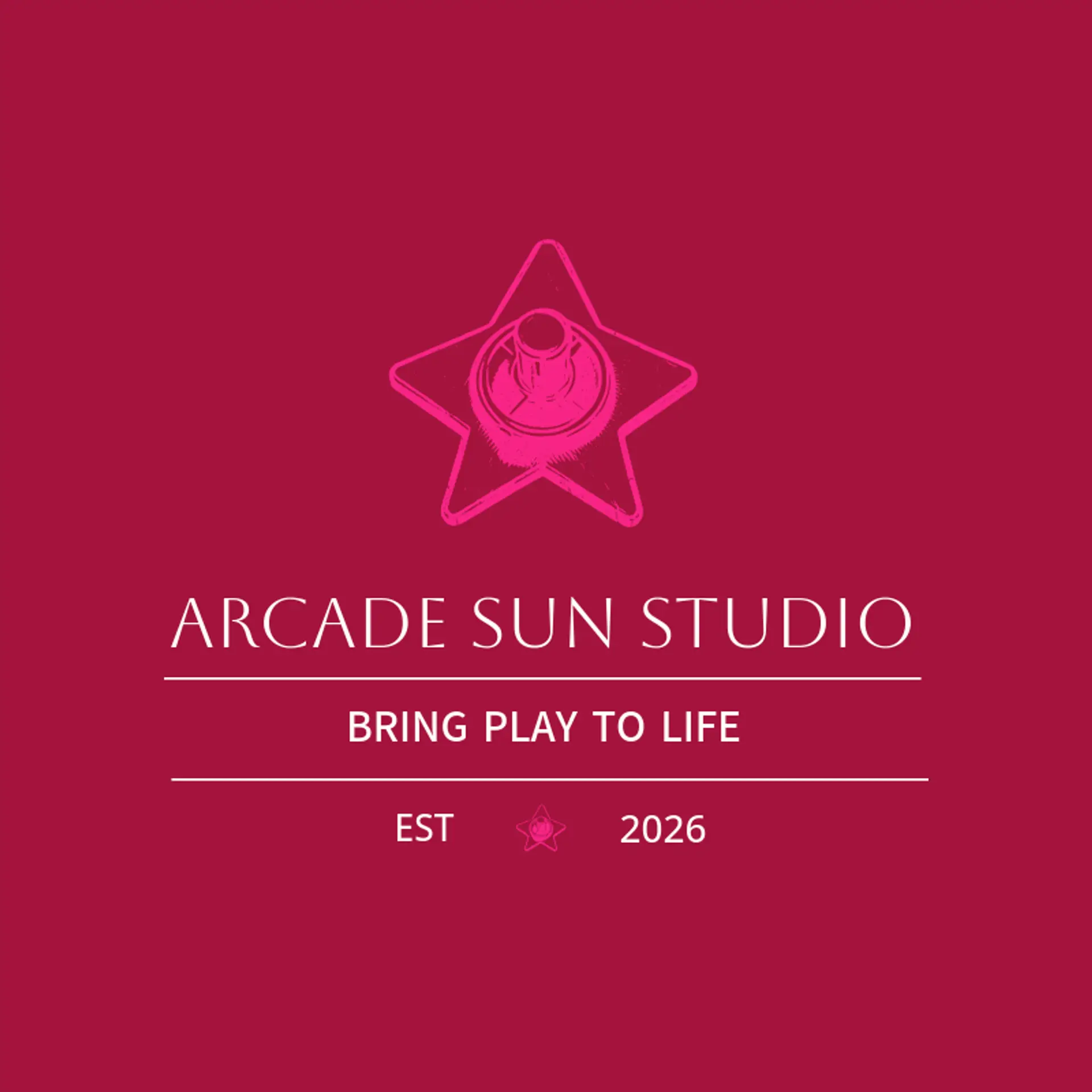 Arcade Sun Studio logo for video game