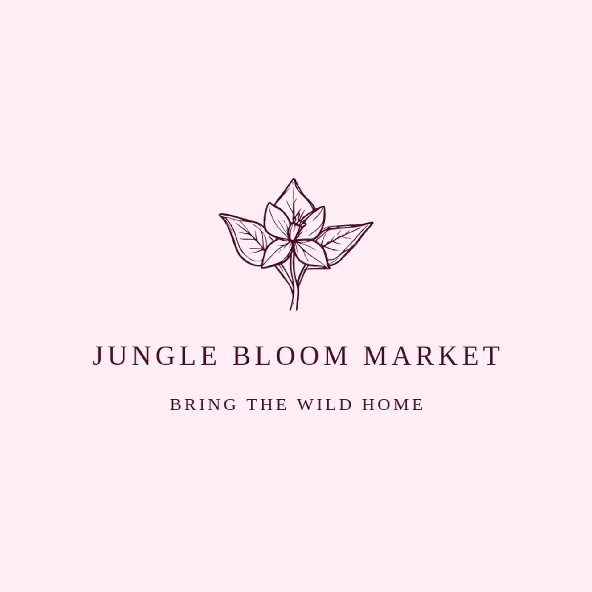 Jungle Bloom Market logo for jungle