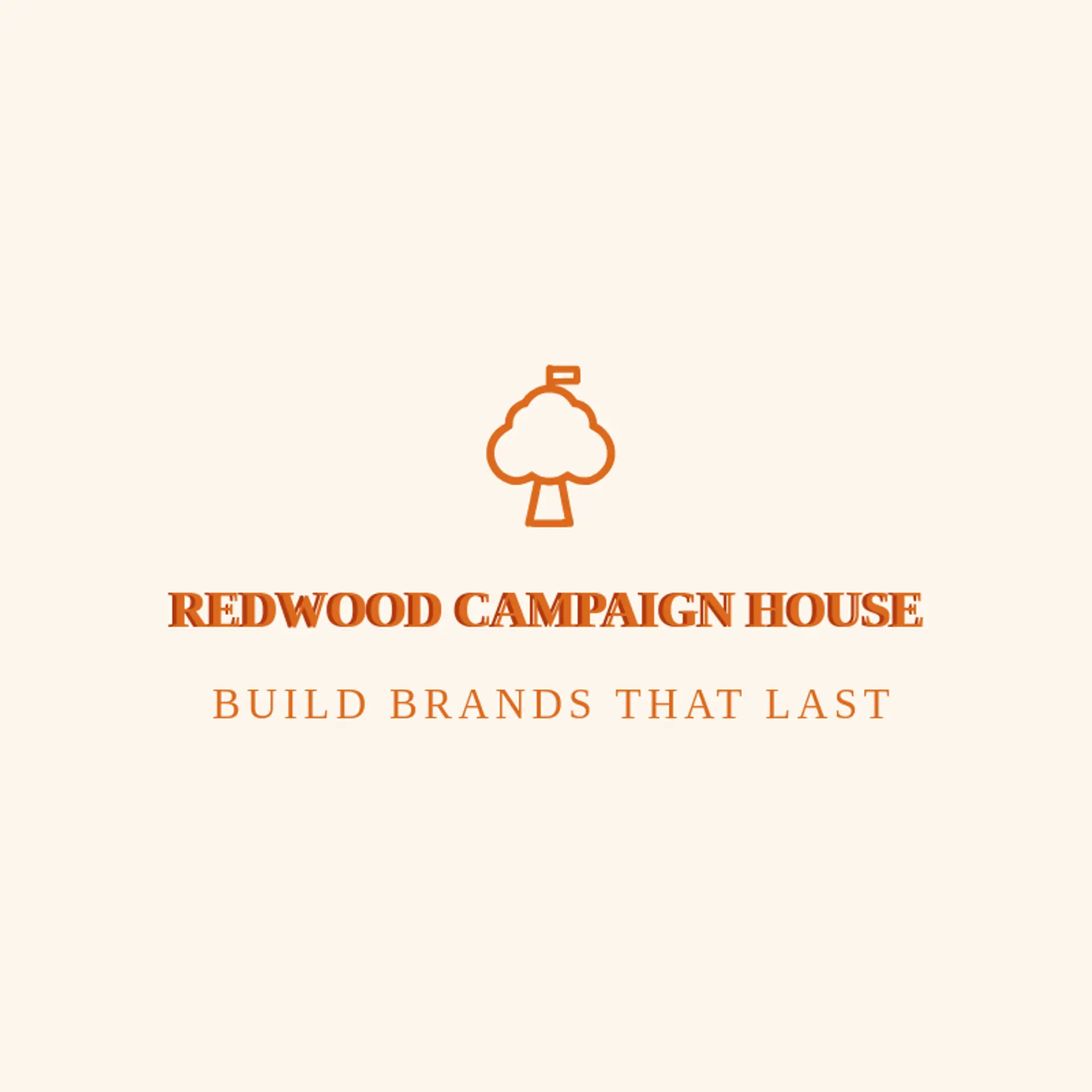 Redwood Campaign House logo for advertising