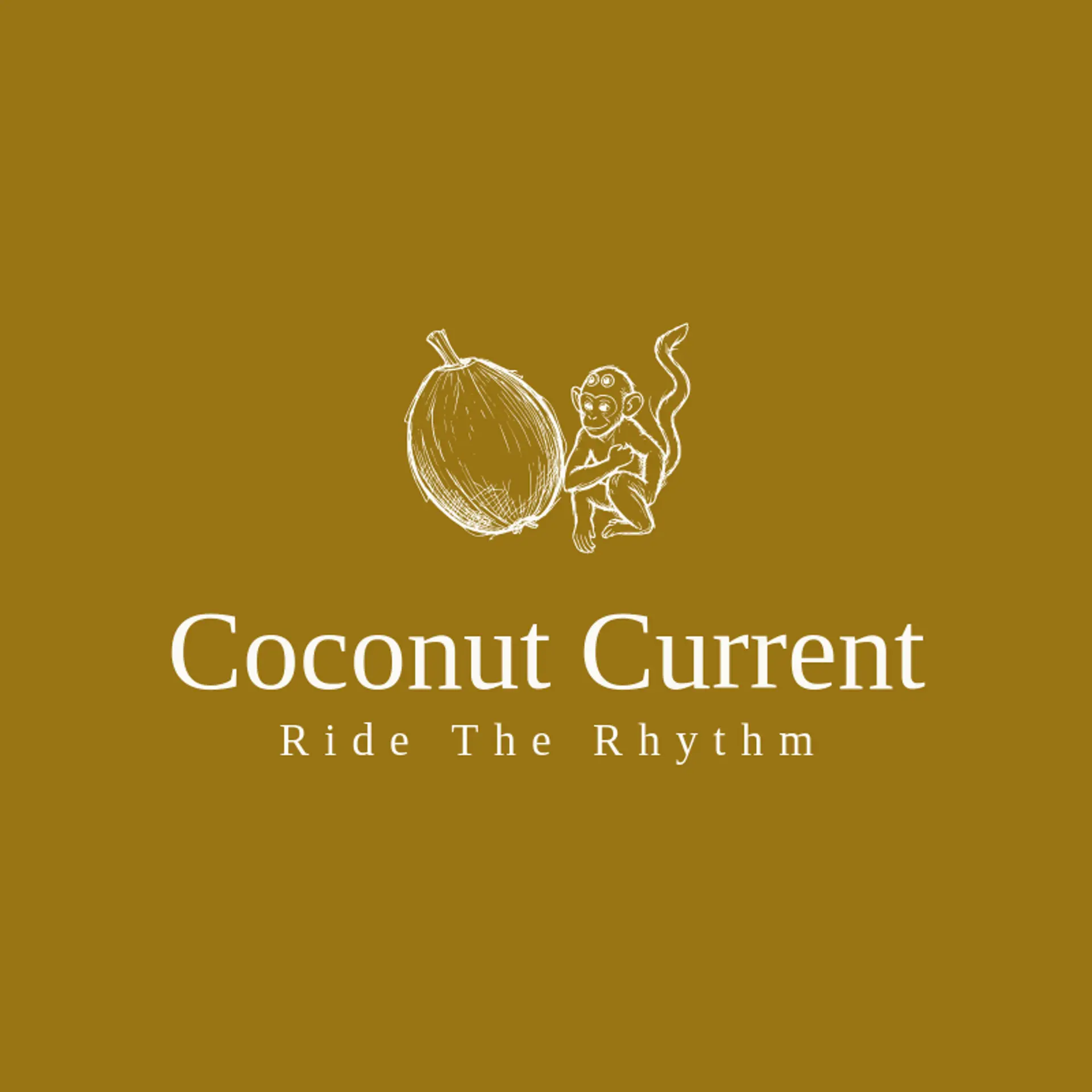 Coconut Current logo for monkey