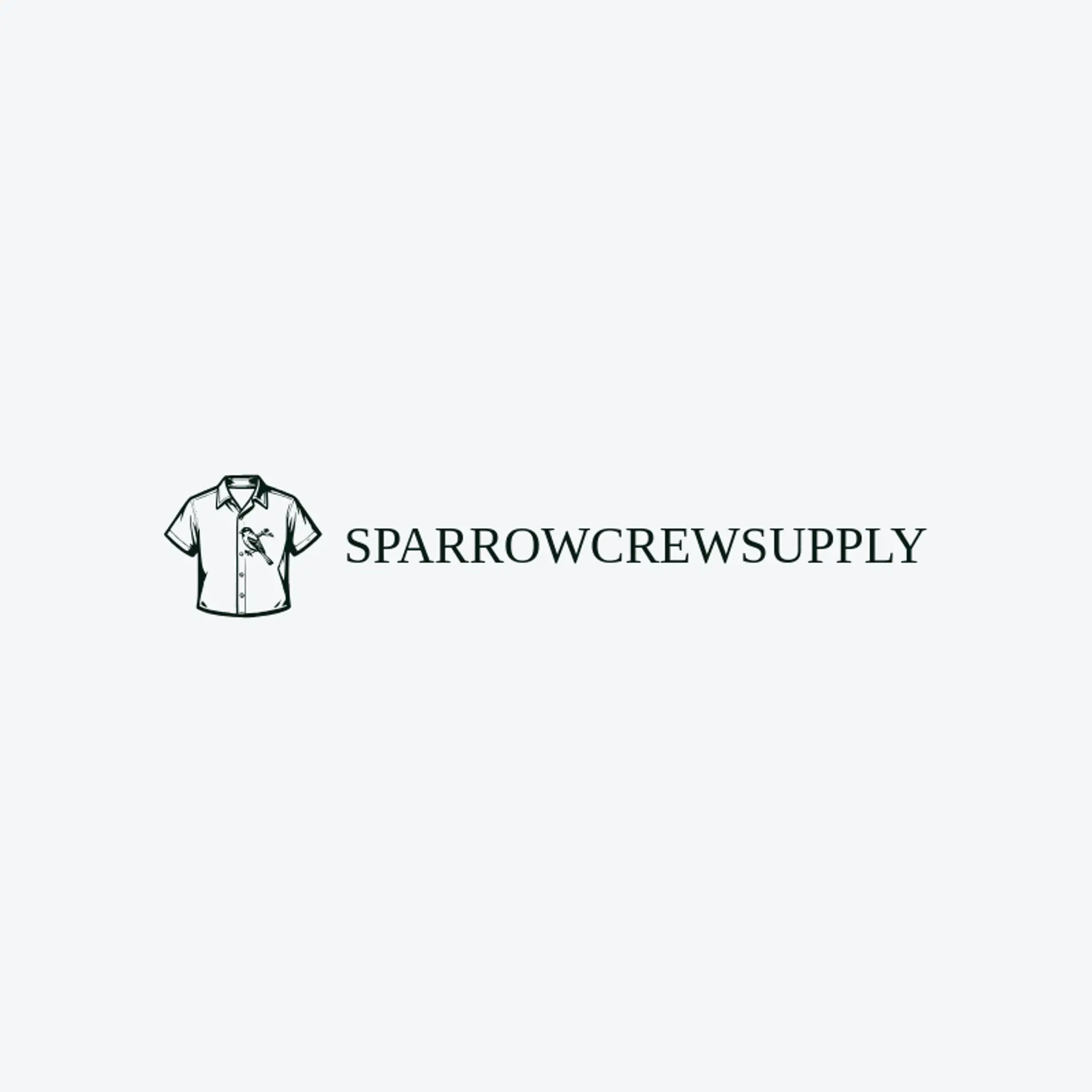 Sparrow Crew Supply logo for uniform