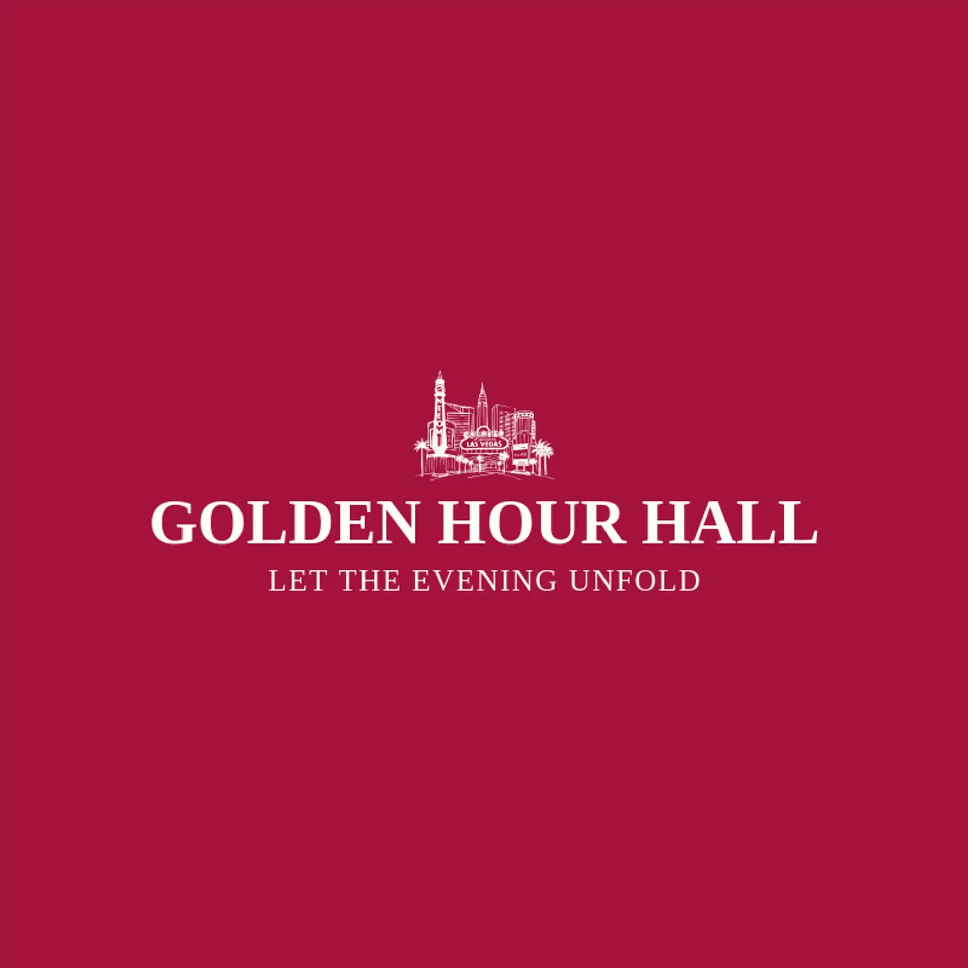 Golden Hour Hall logo for las vegas