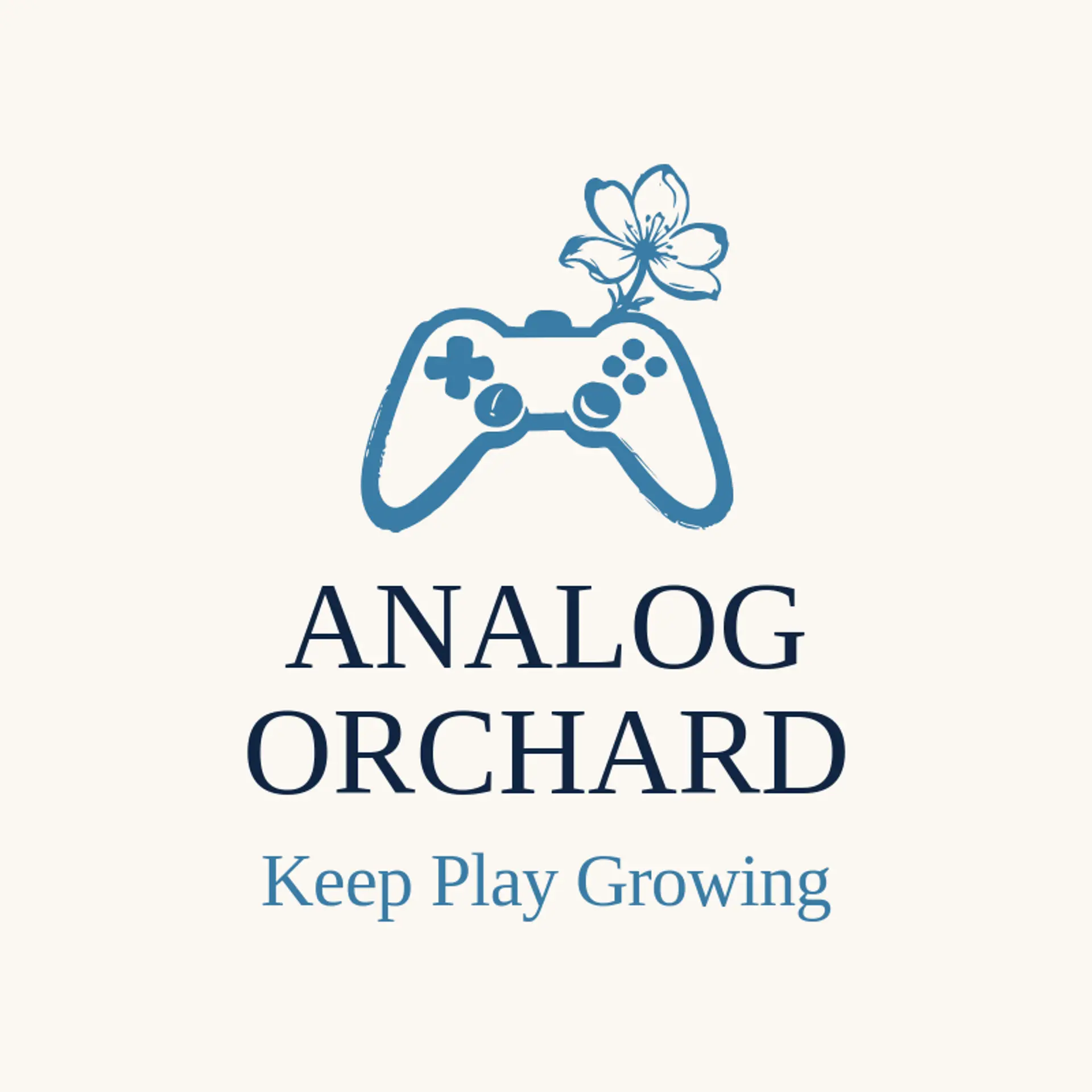 Analog Orchard logo for game controller
