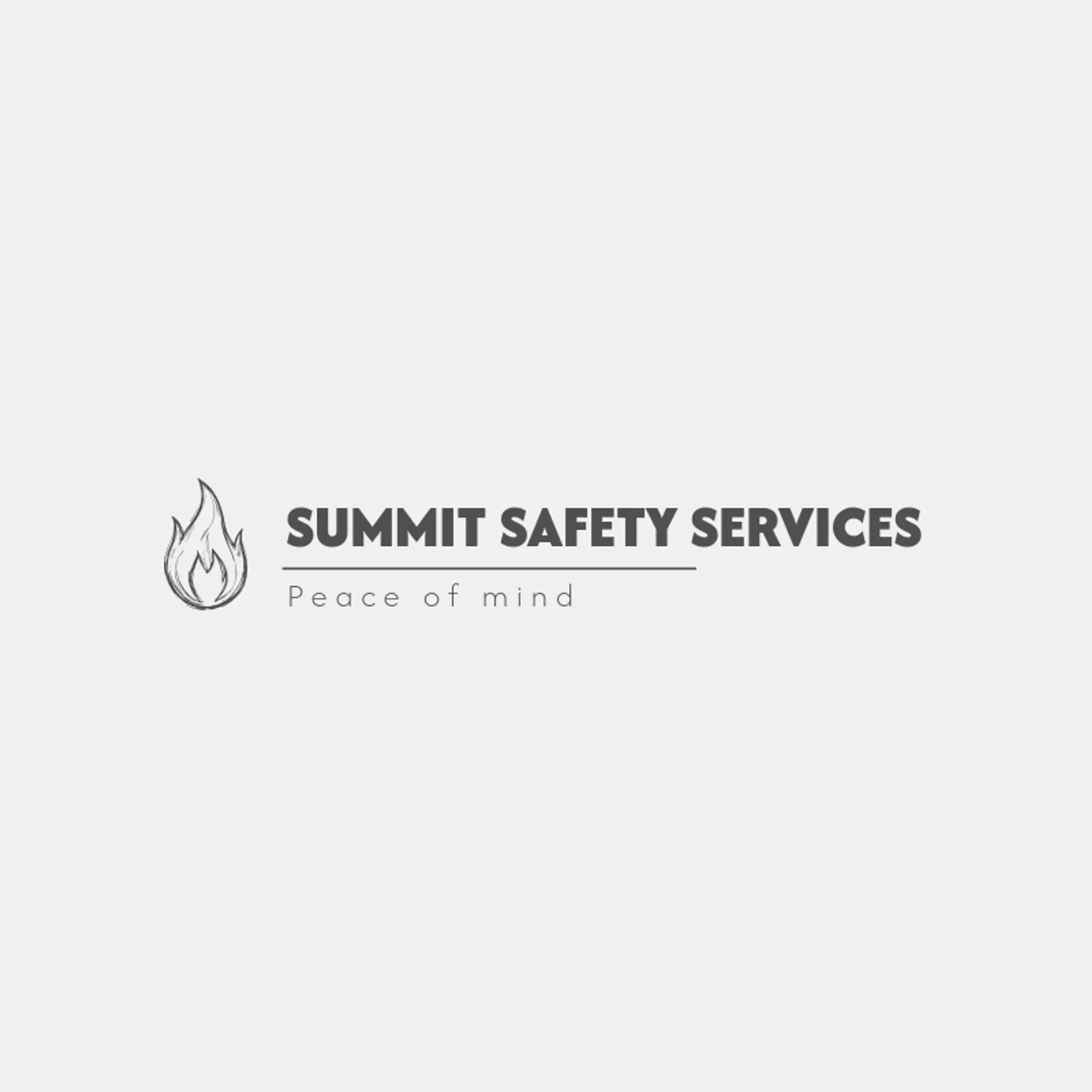 Summit Safety Services logo for fire