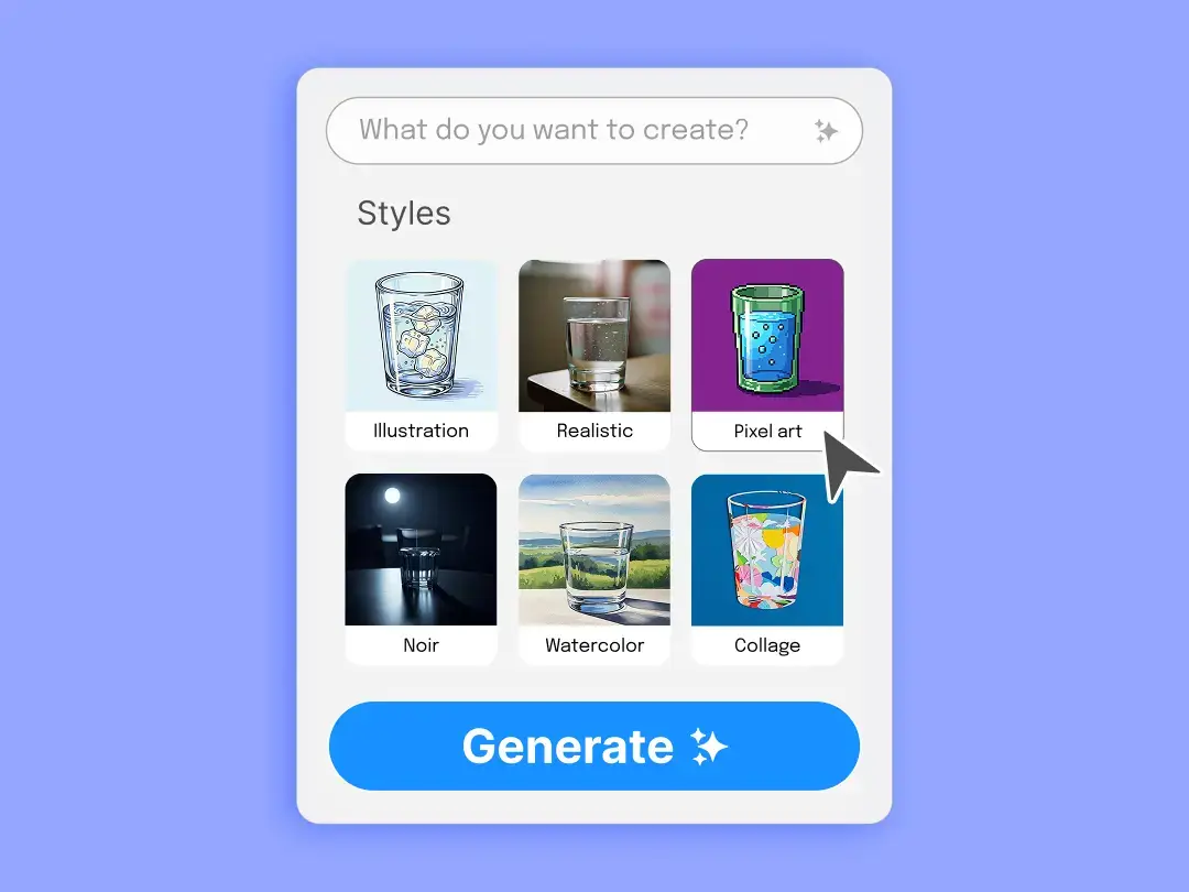 AI image styles