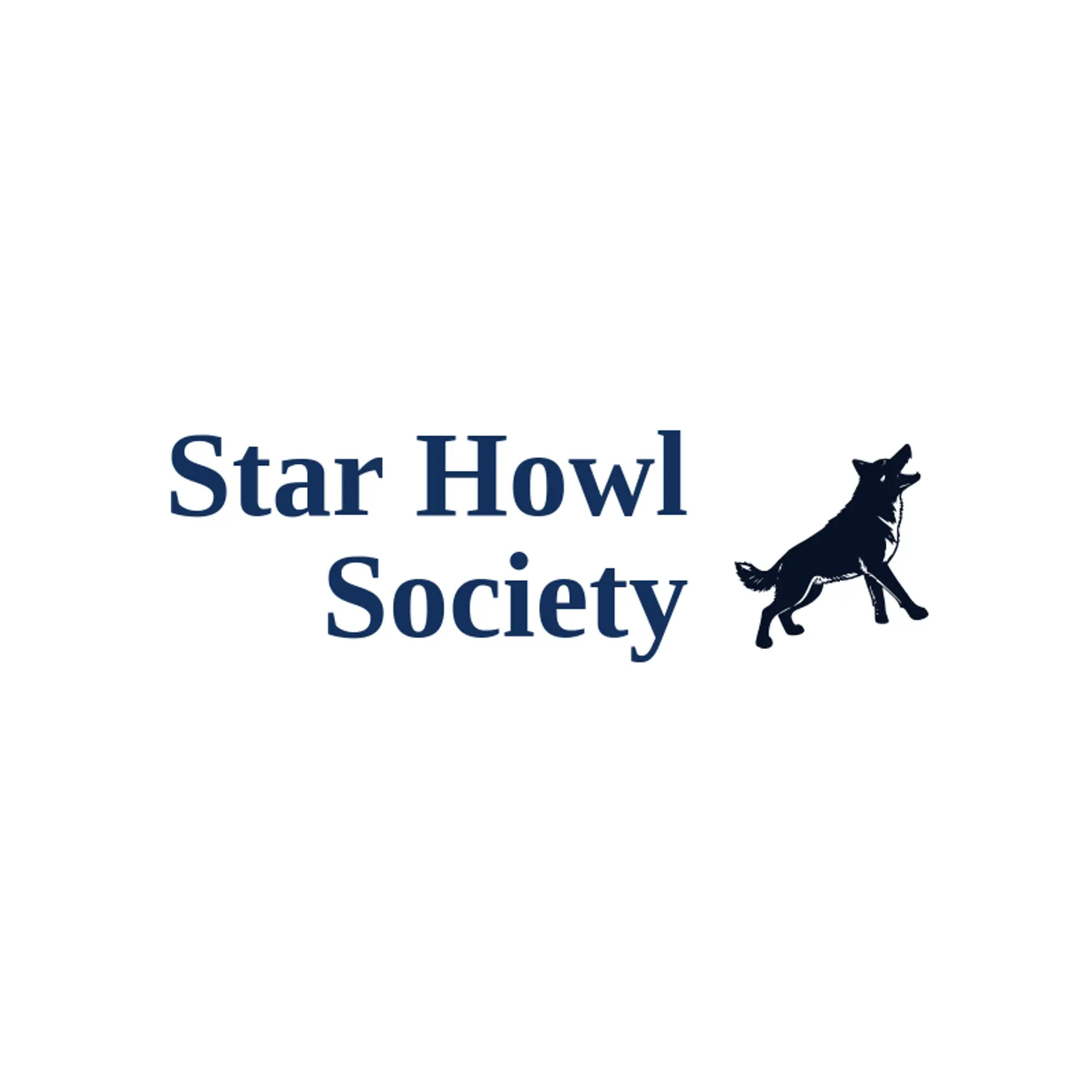 Star Howl Society logo for husky