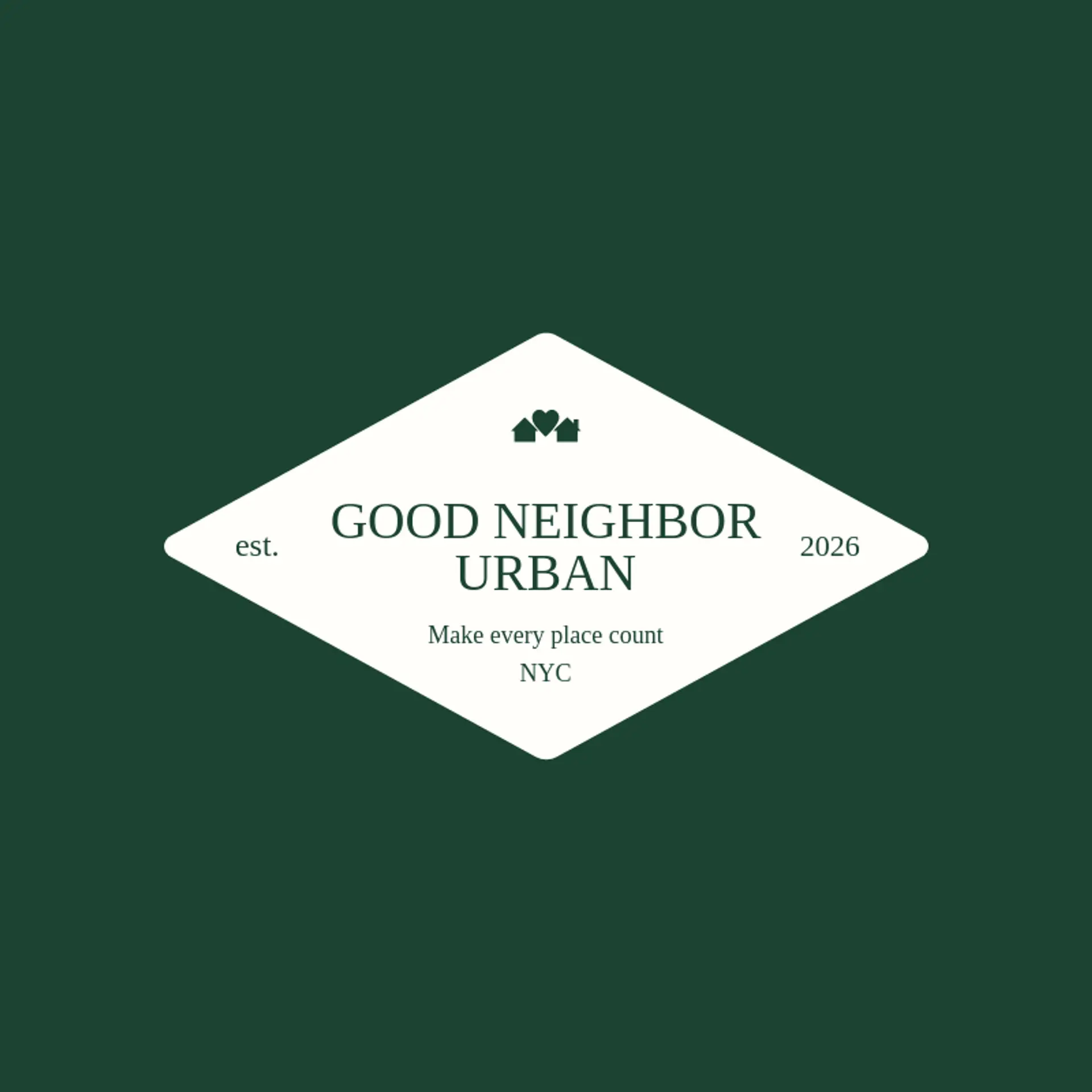 Good Neighbor Urban logo for metropolis