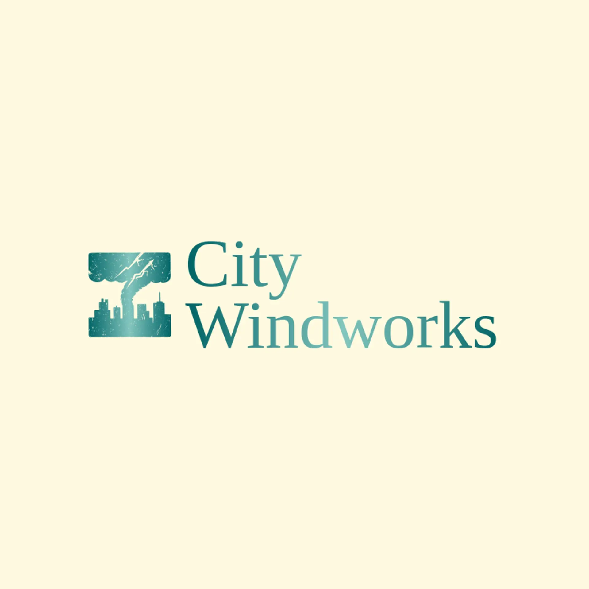 City Windworks logo for tornado