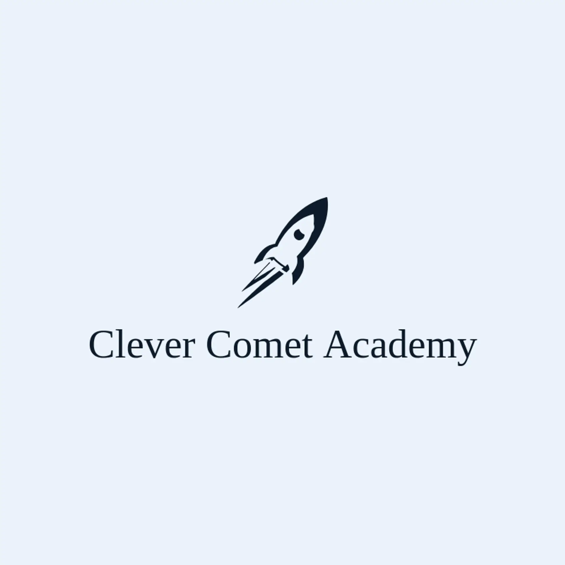 Clever Comet Academy logo for nerd