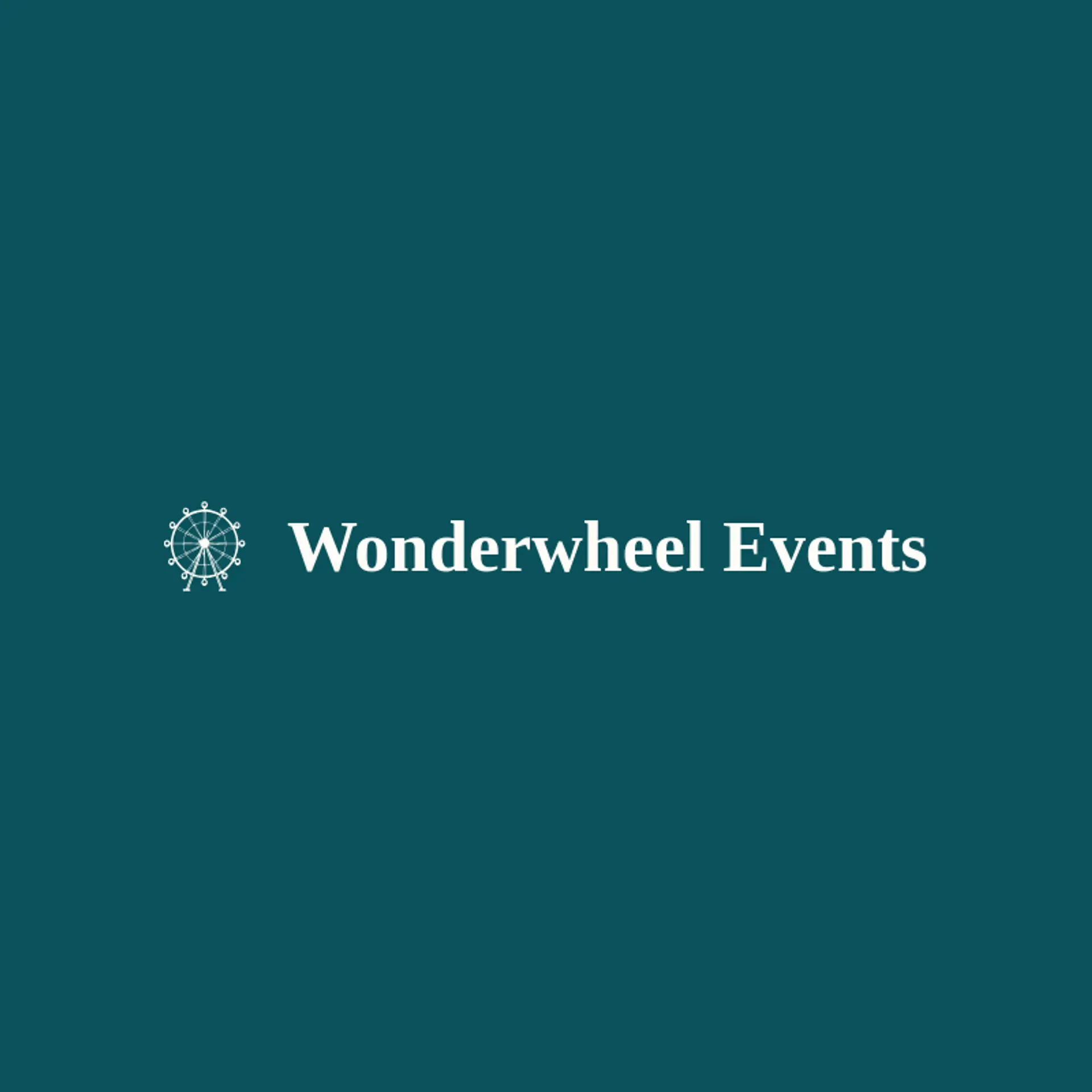 Wonderwheel Events logo for carnival
