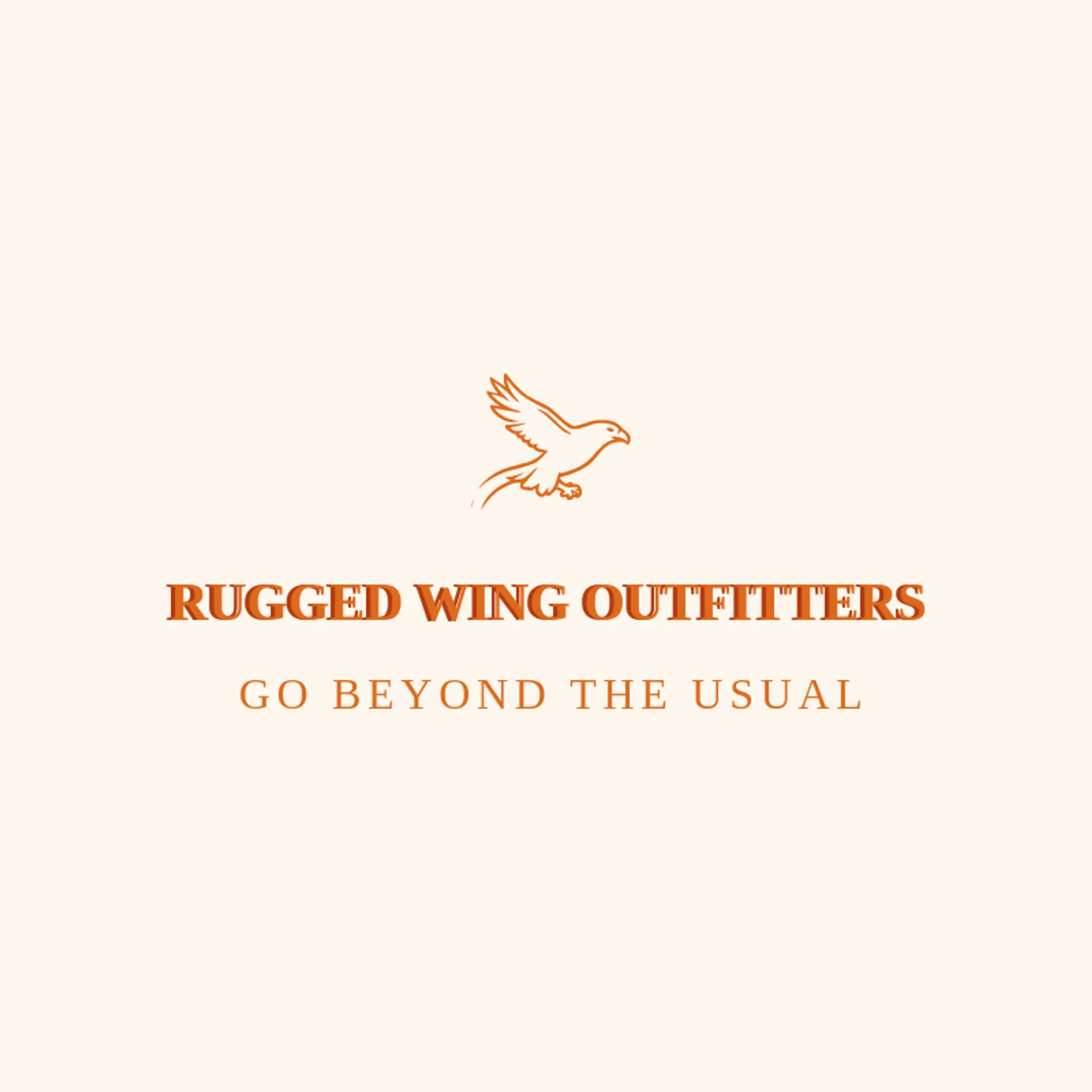 Rugged Wing Outfitters logo for american eagle