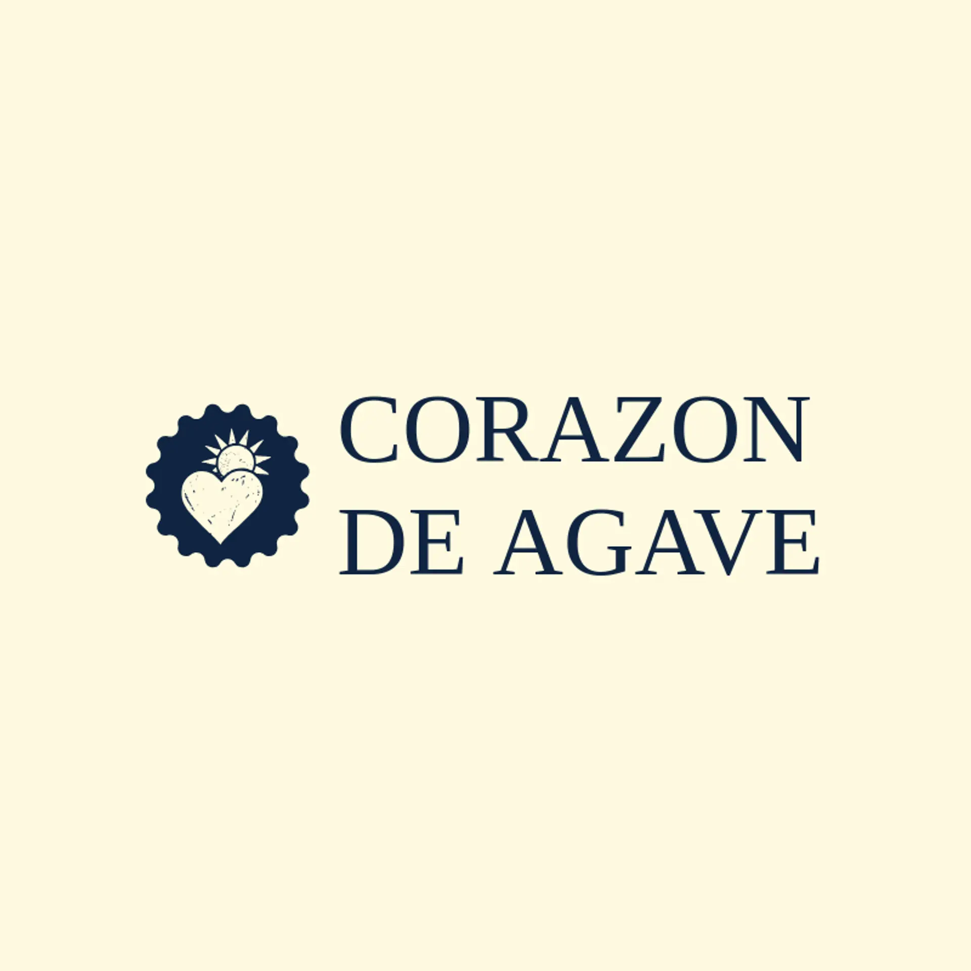 Corazon de Agave logo for tequila