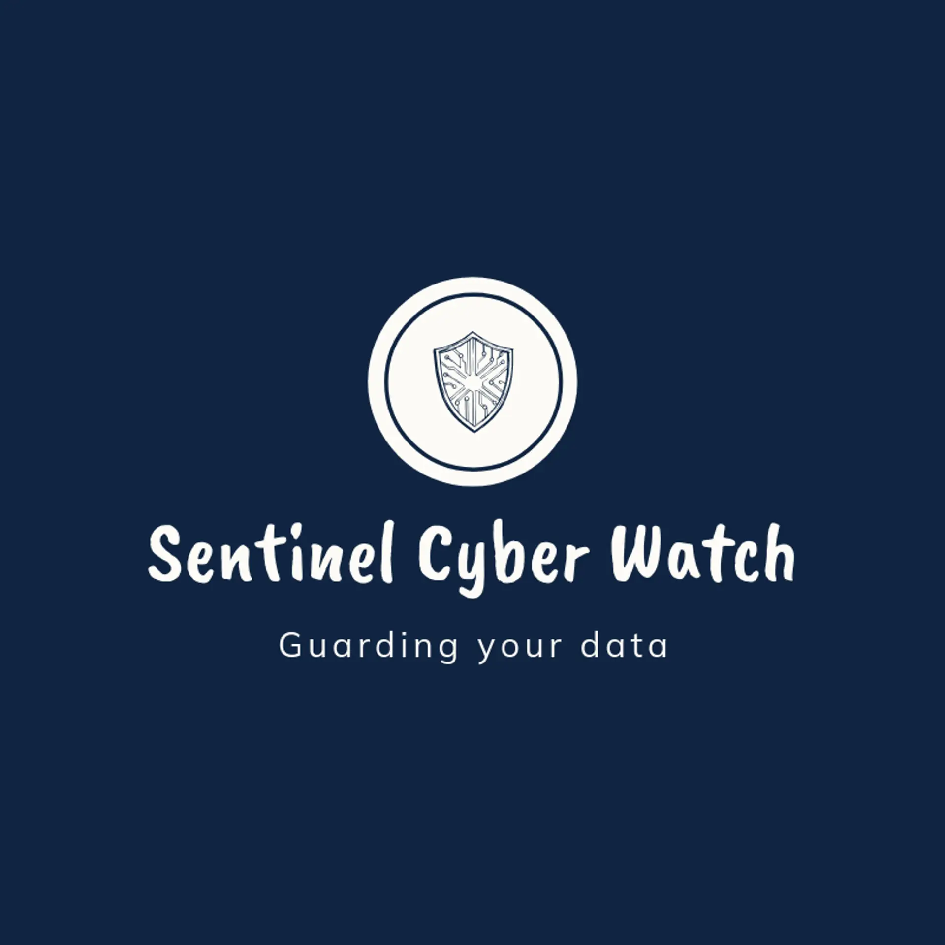 Sentinel Cyber Watch logo for shield